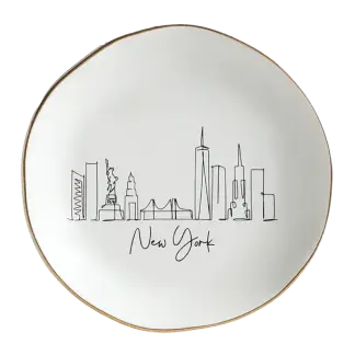 City Skyline Jewelry Dish