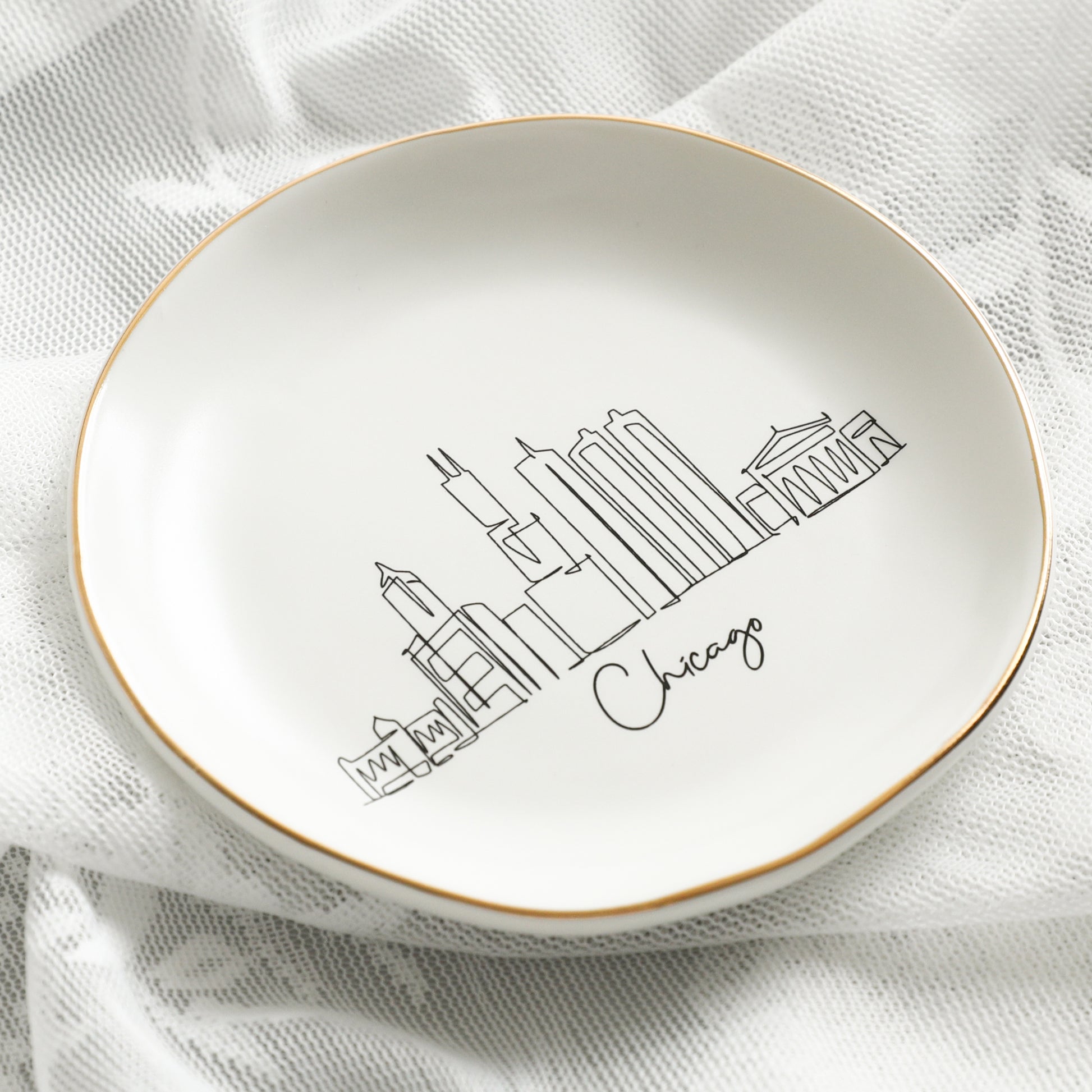 Skyline Jewelry Dish
