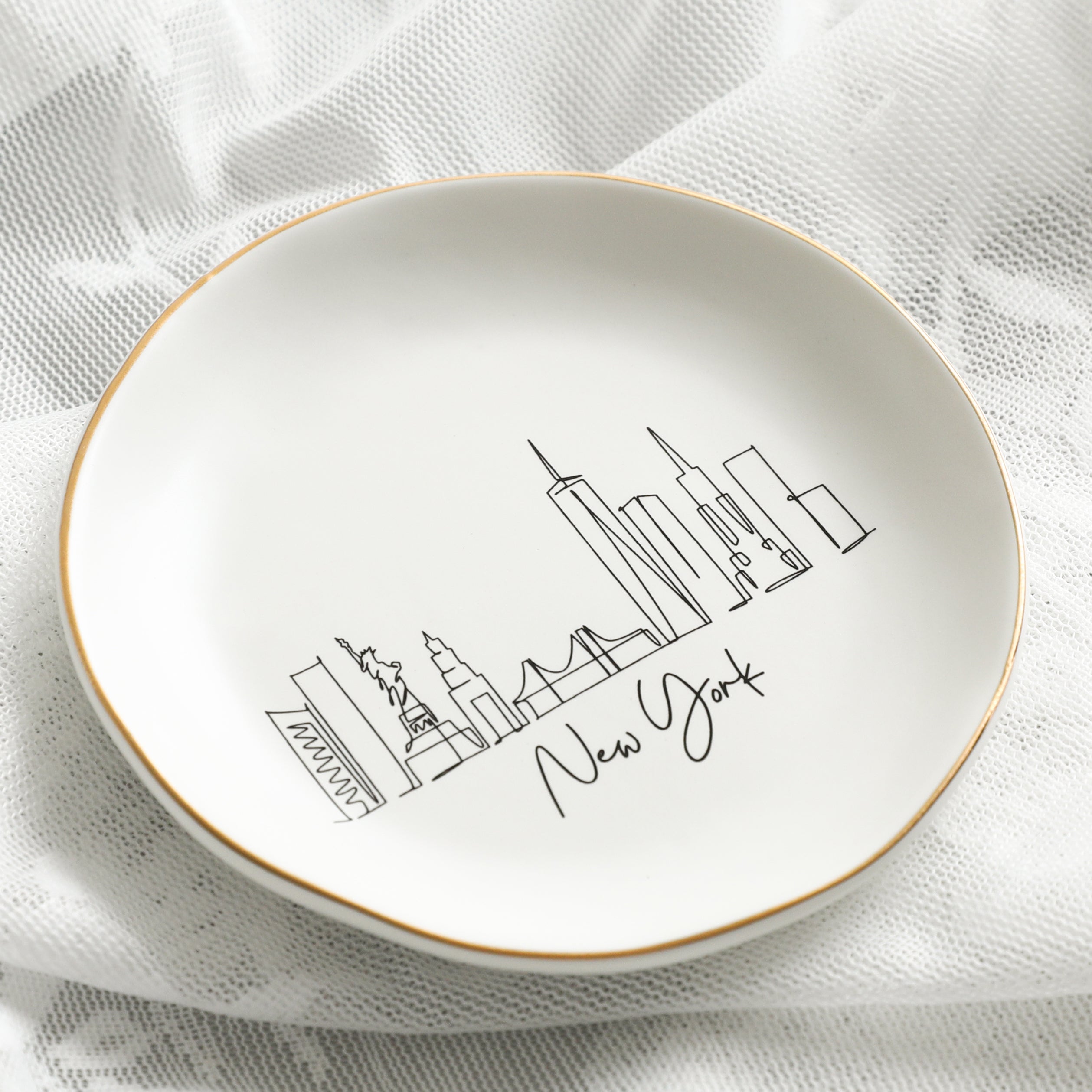 Skyline Jewelry Dish
