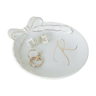 Personalized Bow Jewelry Organizer-R