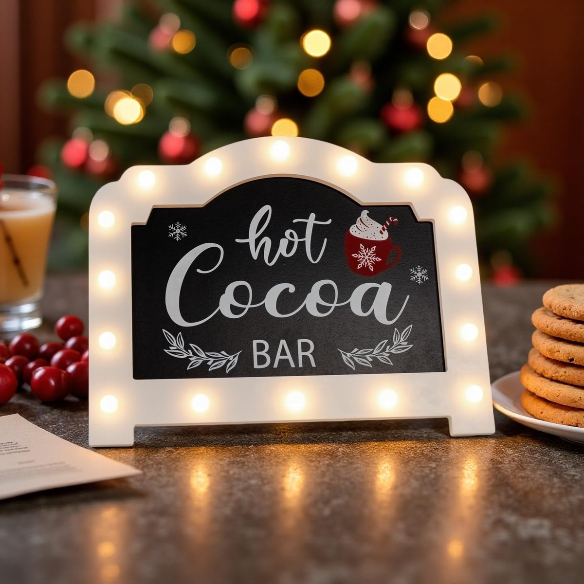 Christmas Hot Cocoa Bar Sign