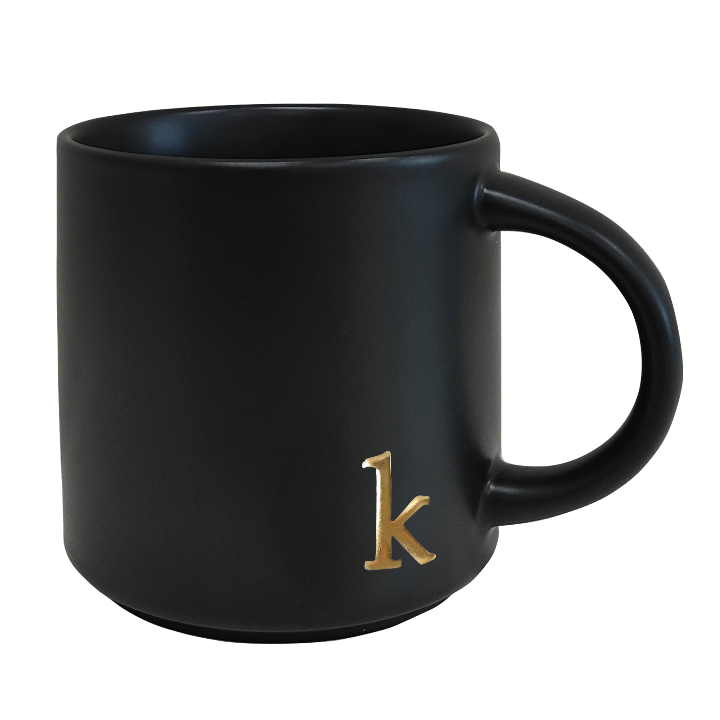 Black Ceramic Mug