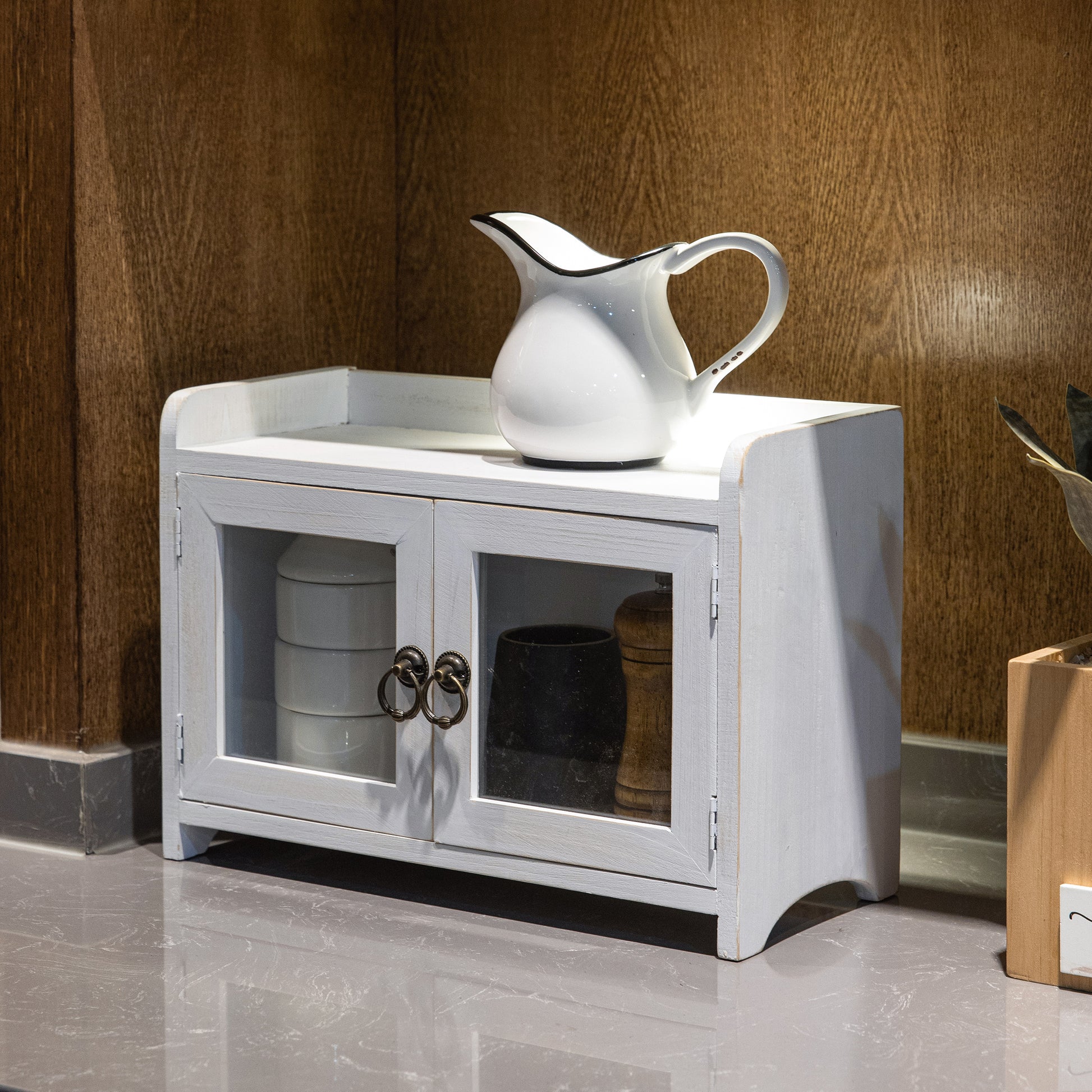 White Storage Cabinet