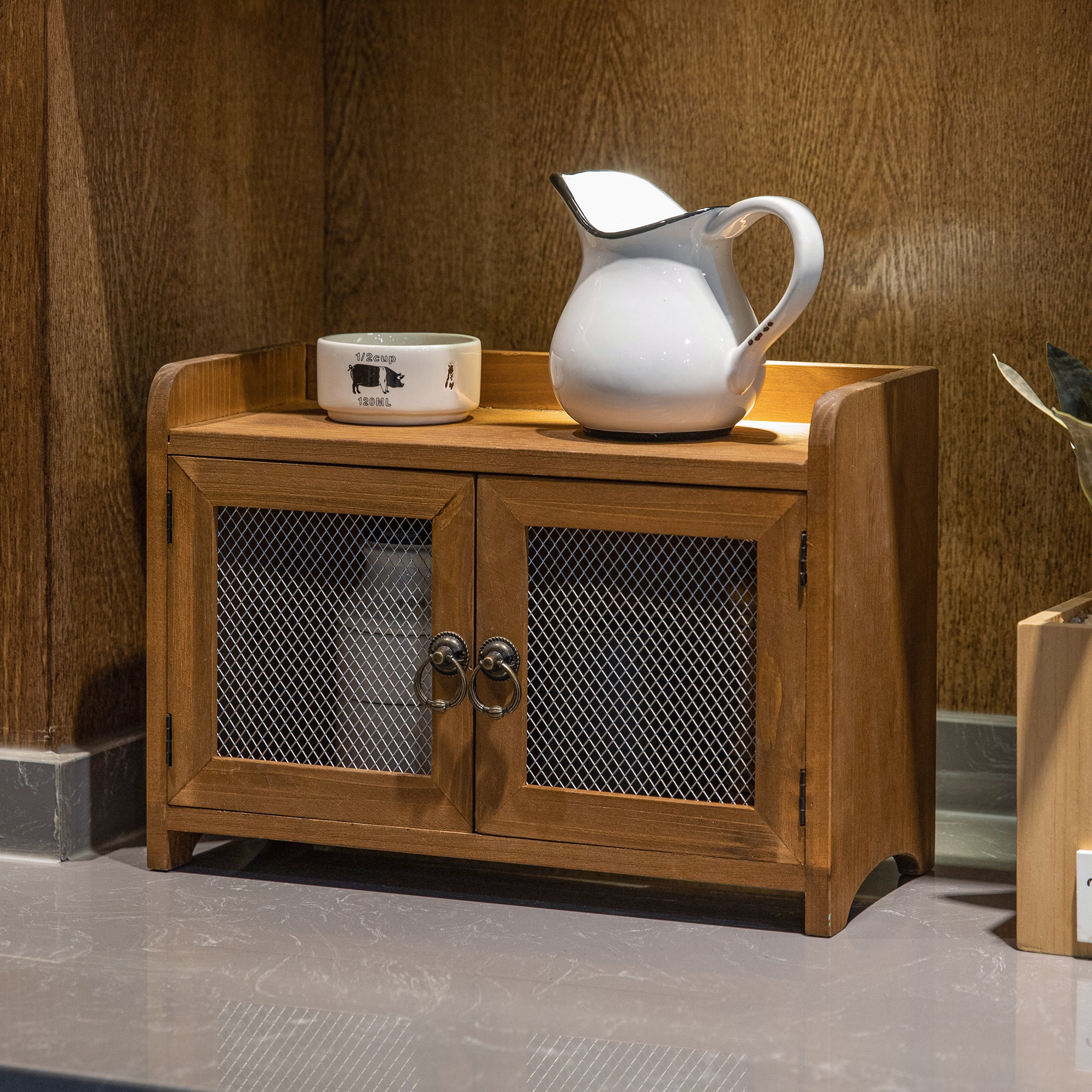 Brown Storage Cabinet