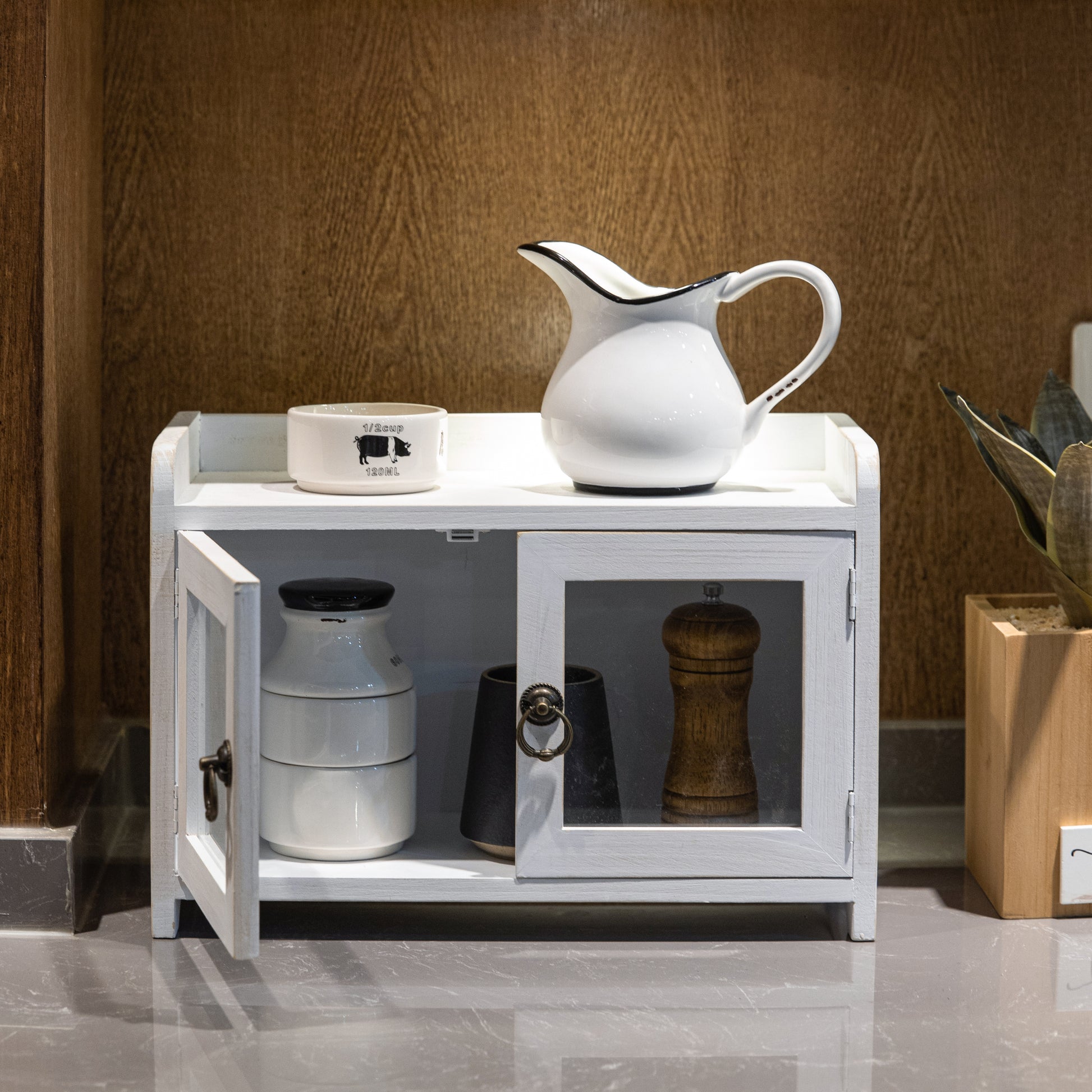 White Storage Cabinet