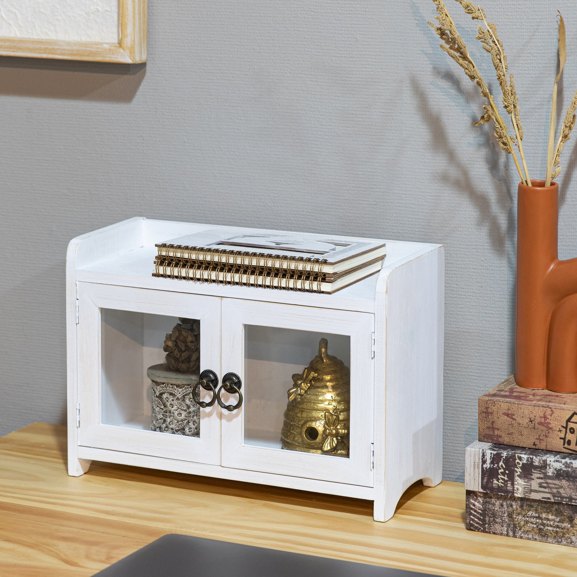 White Storage Cabinet