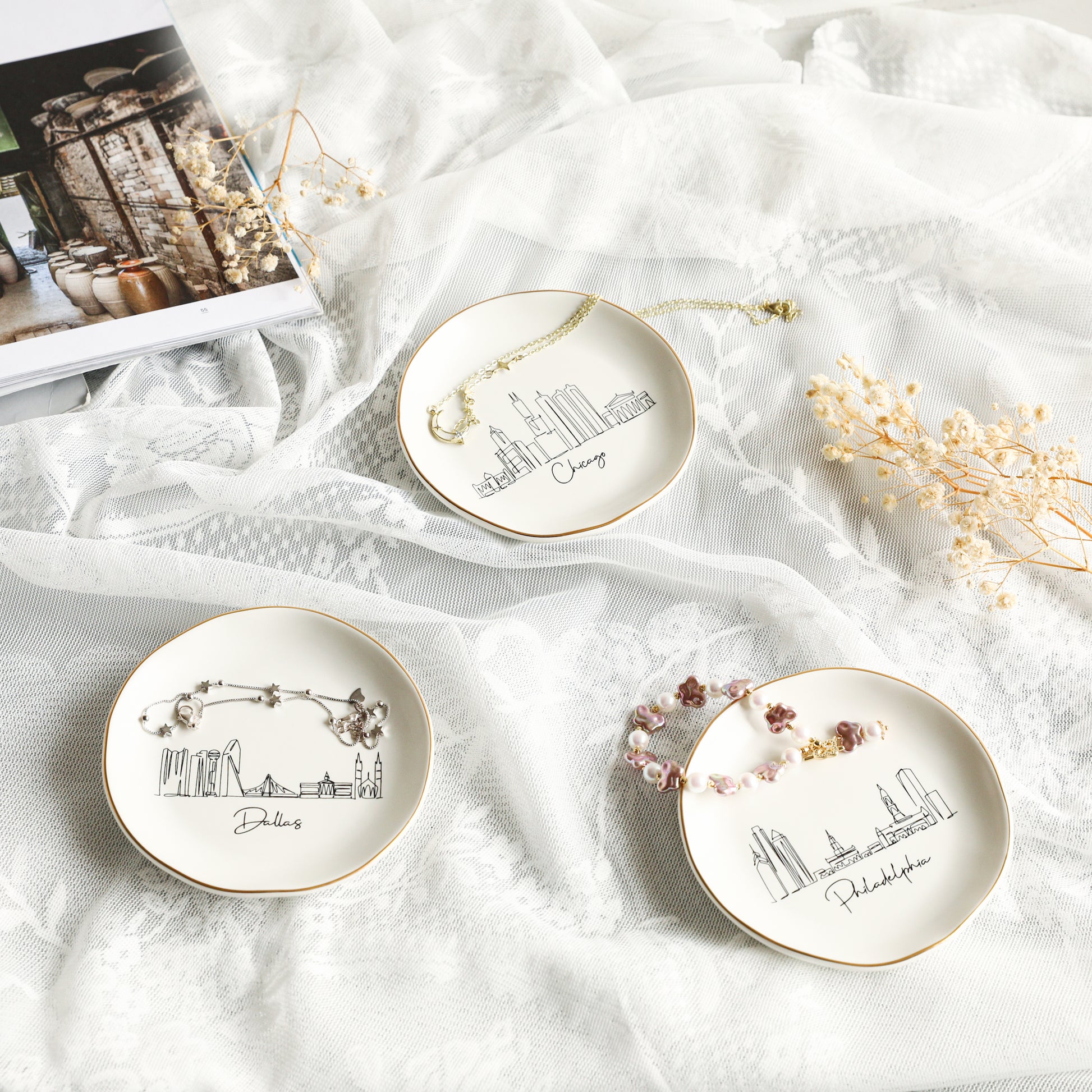 Skyline Jewelry Dish