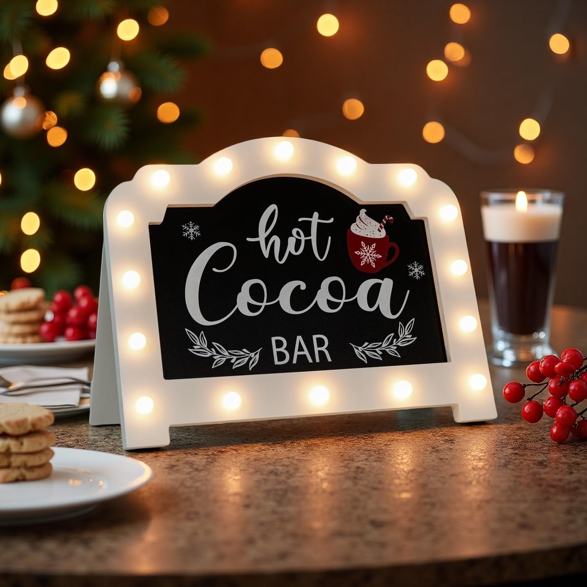 Christmas Hot Cocoa Bar Sign