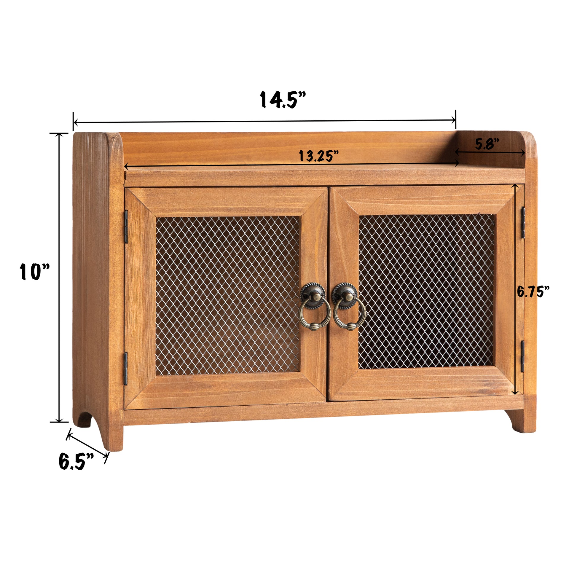 Brown Storage Cabinet