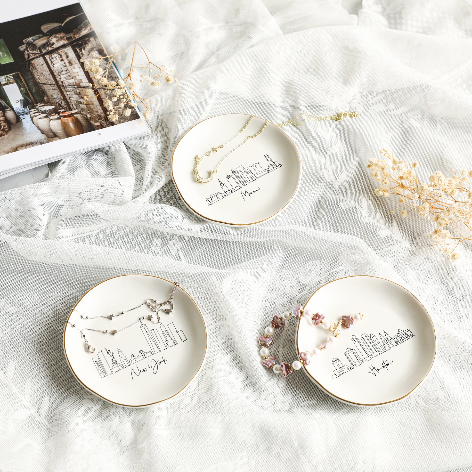 Skyline Jewelry Dish