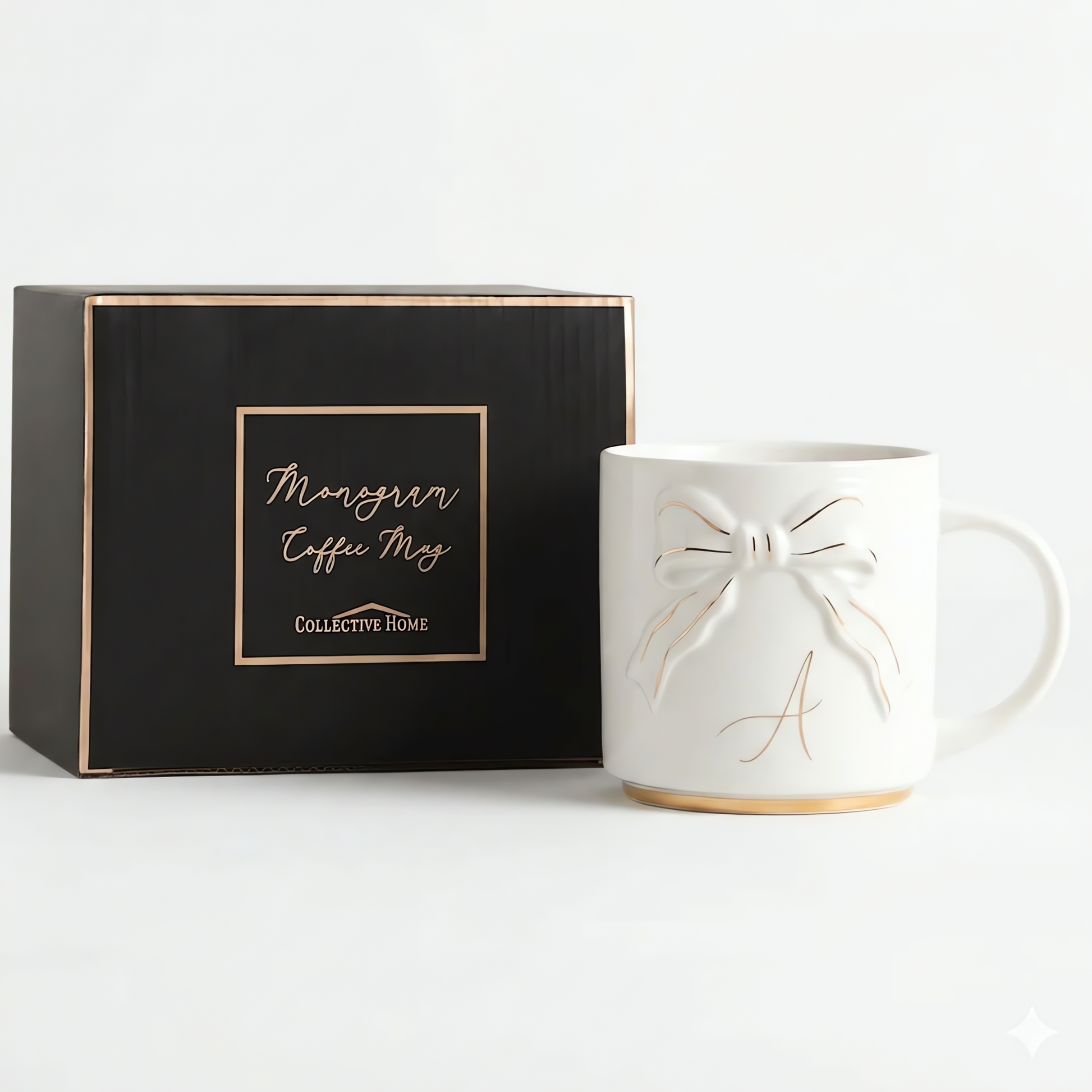 Double-sided Bow Mug