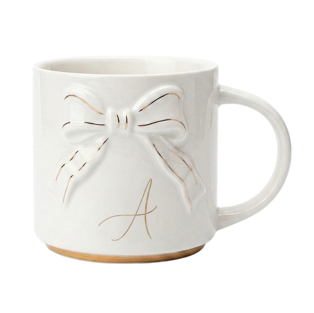 Double-sided Bow Mug