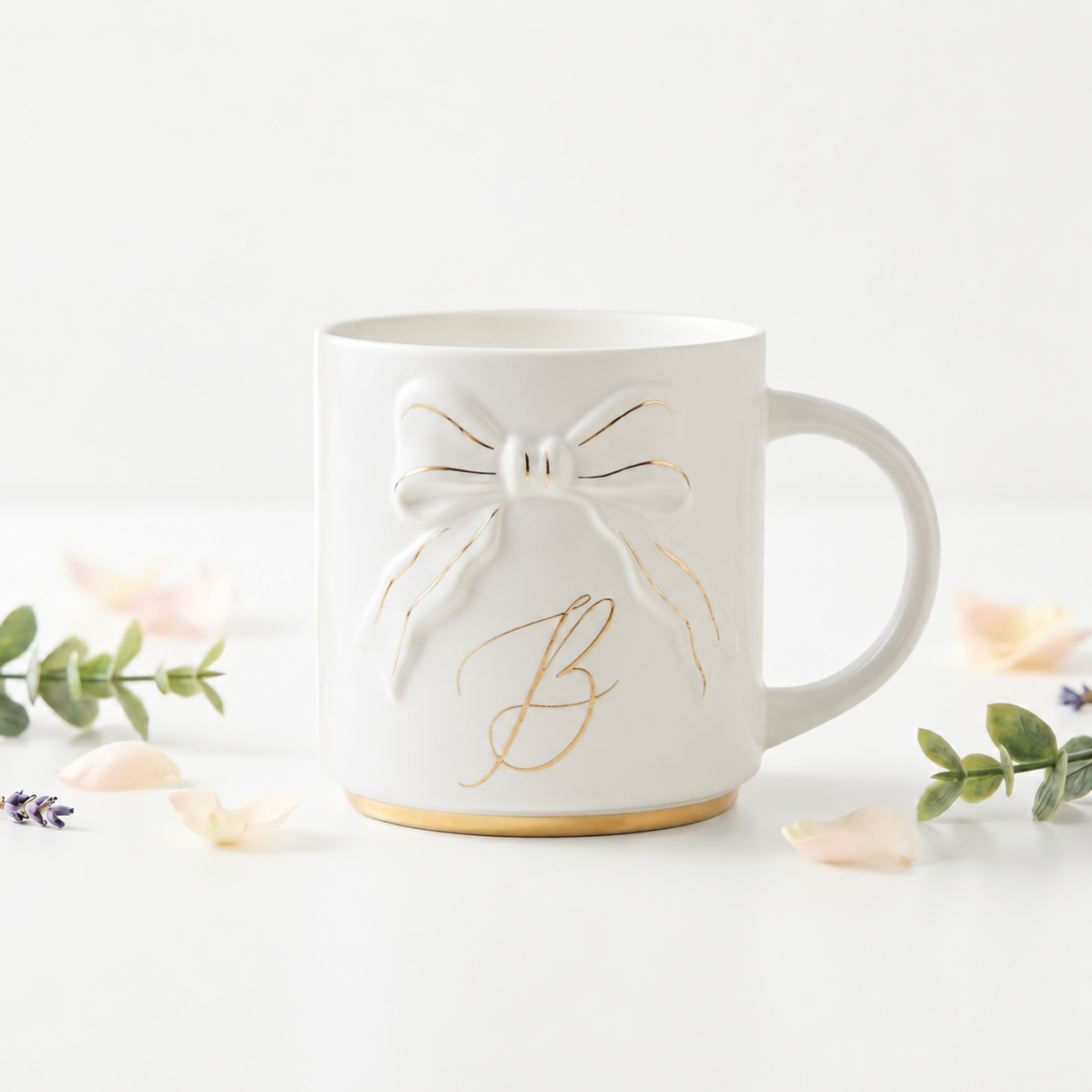 Double-sided Bow Mug