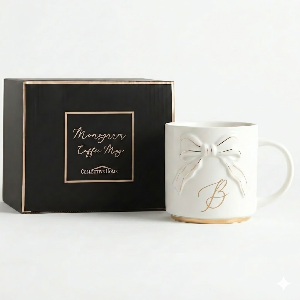 Double-sided Bow Mug