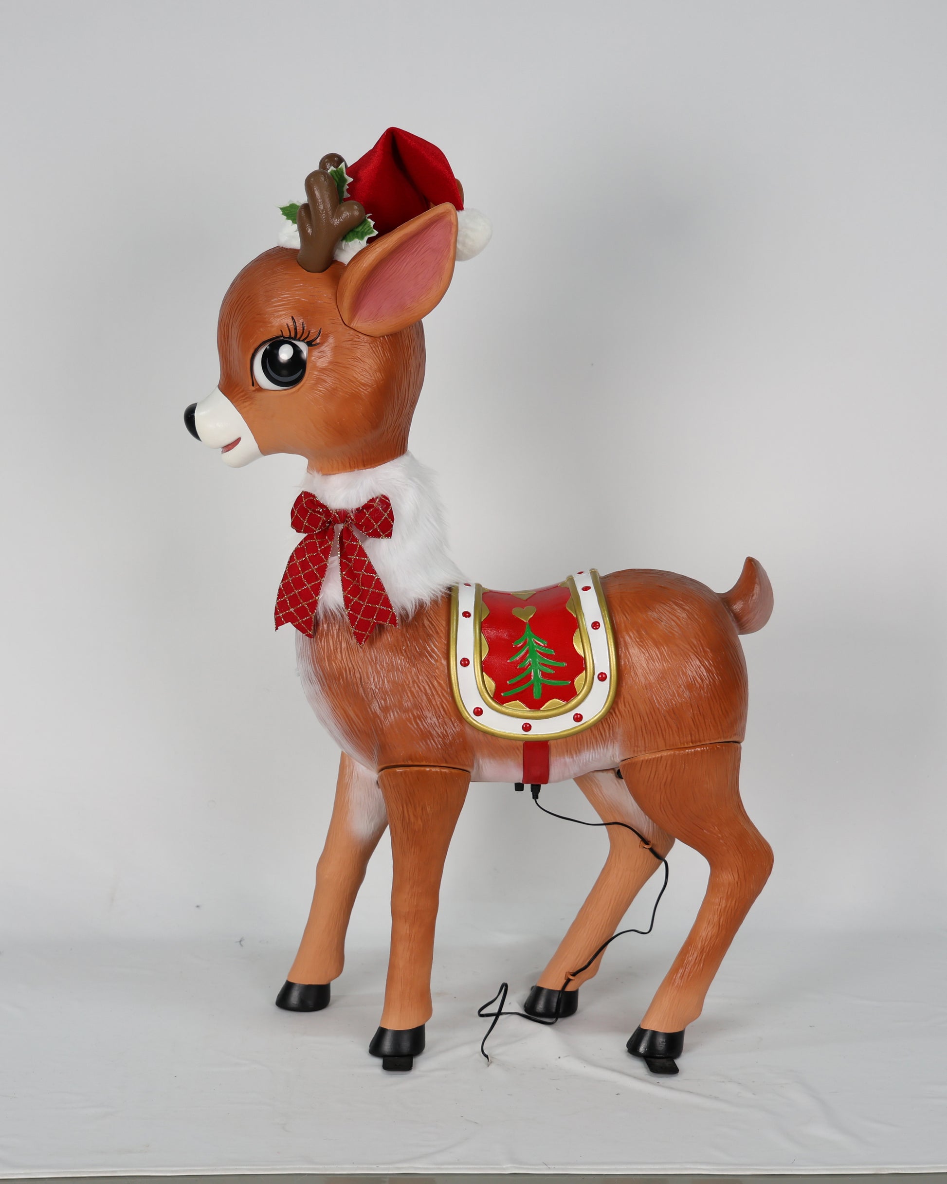 Animated Standing Reindeer