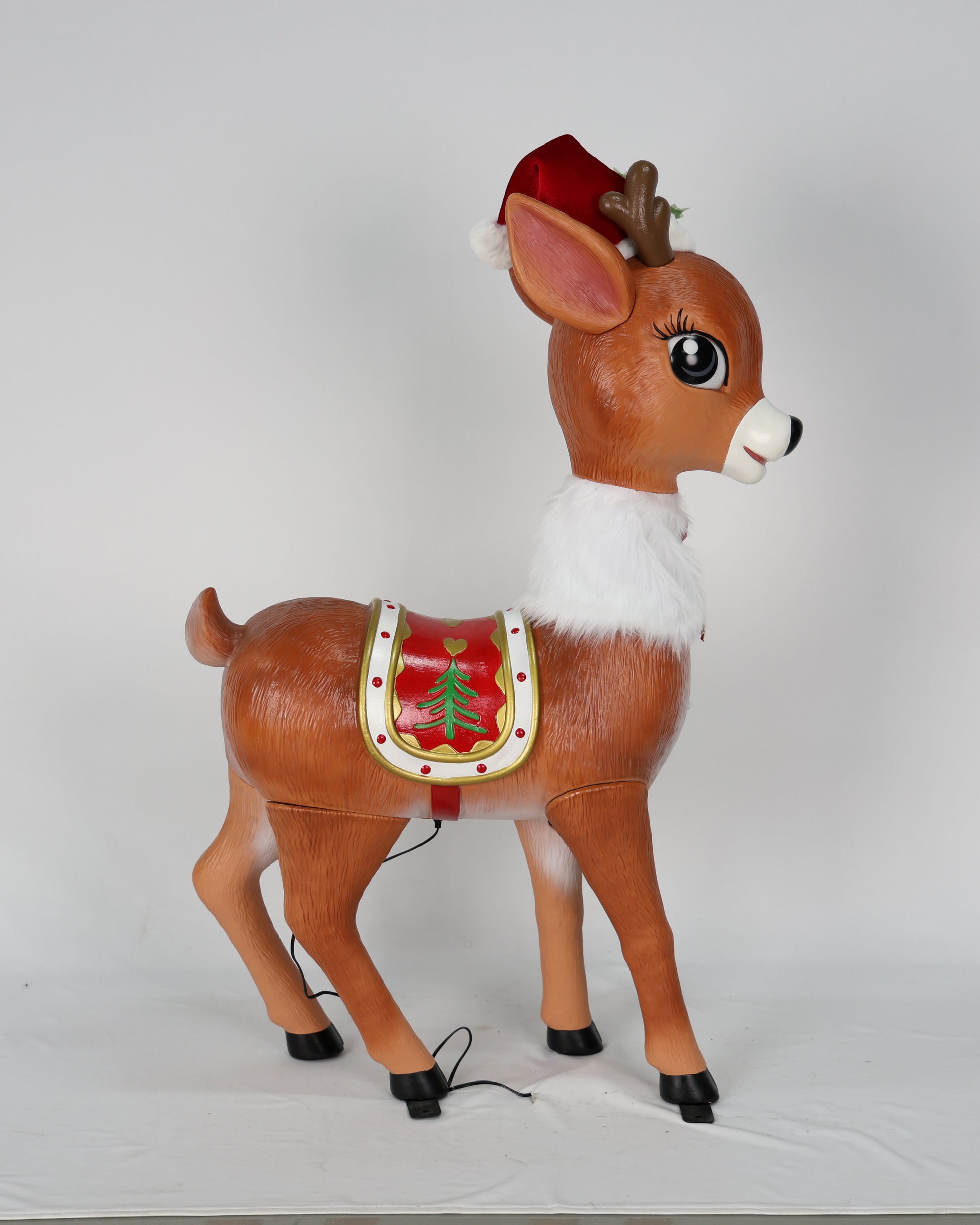 Animated Standing Reindeer