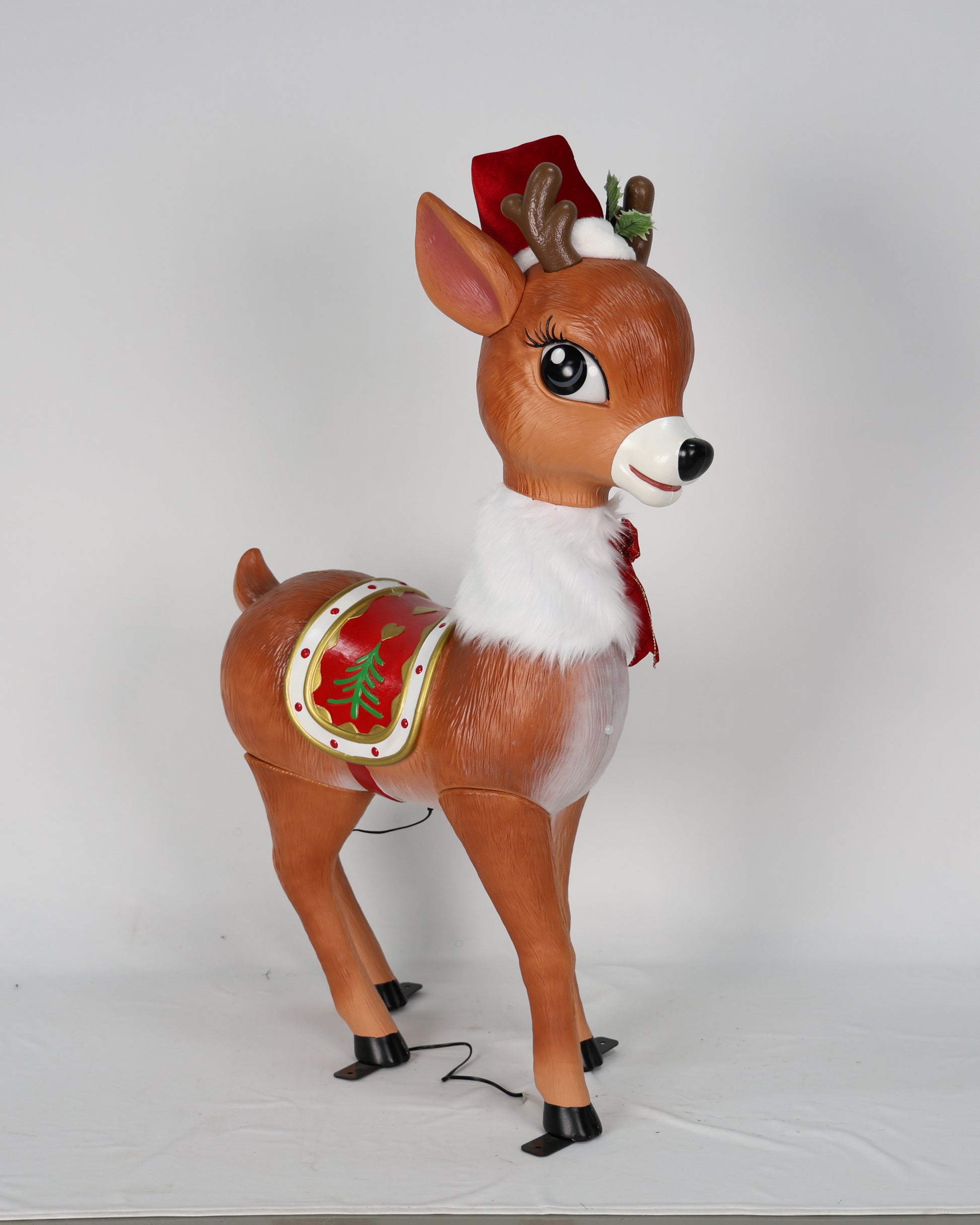 Animated Standing Reindeer