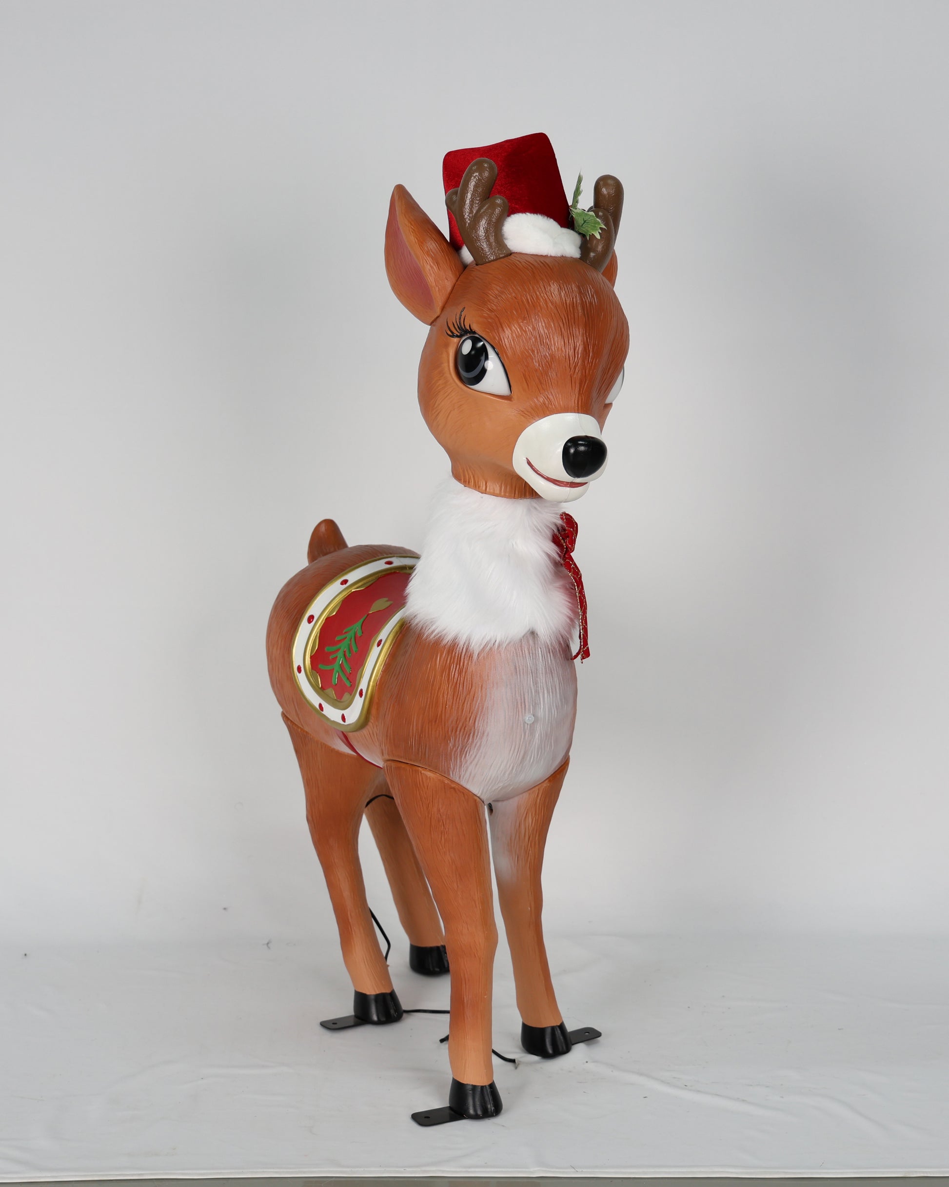 Animated Standing Reindeer