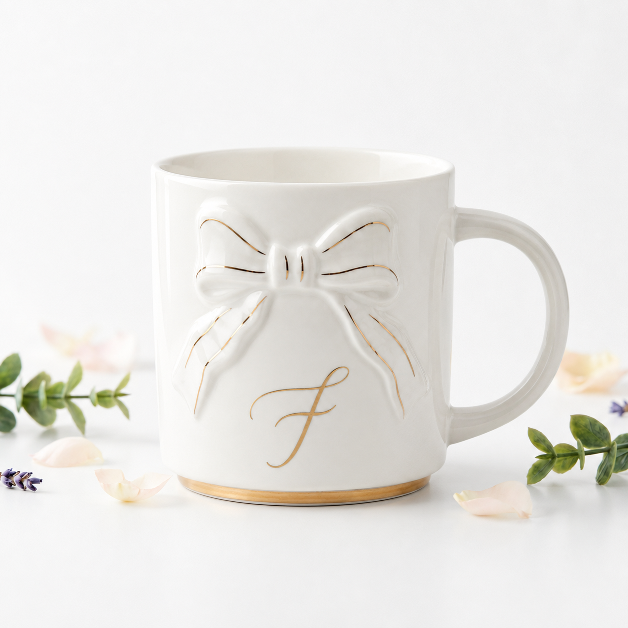 Double-sided Bow Mug