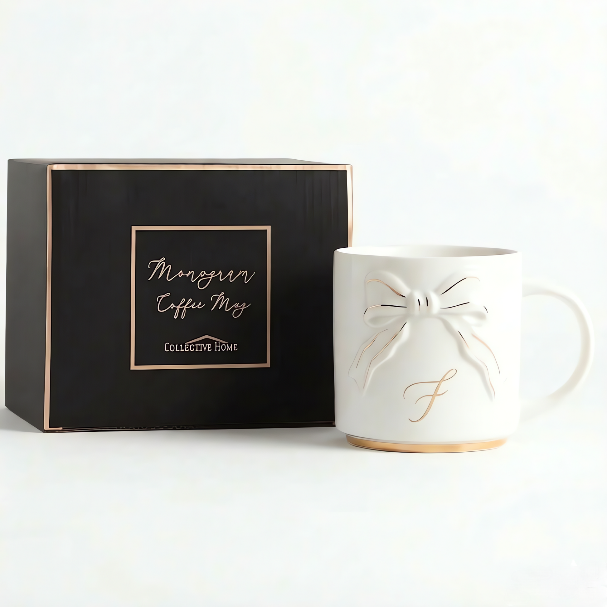 Double-sided Bow Mug