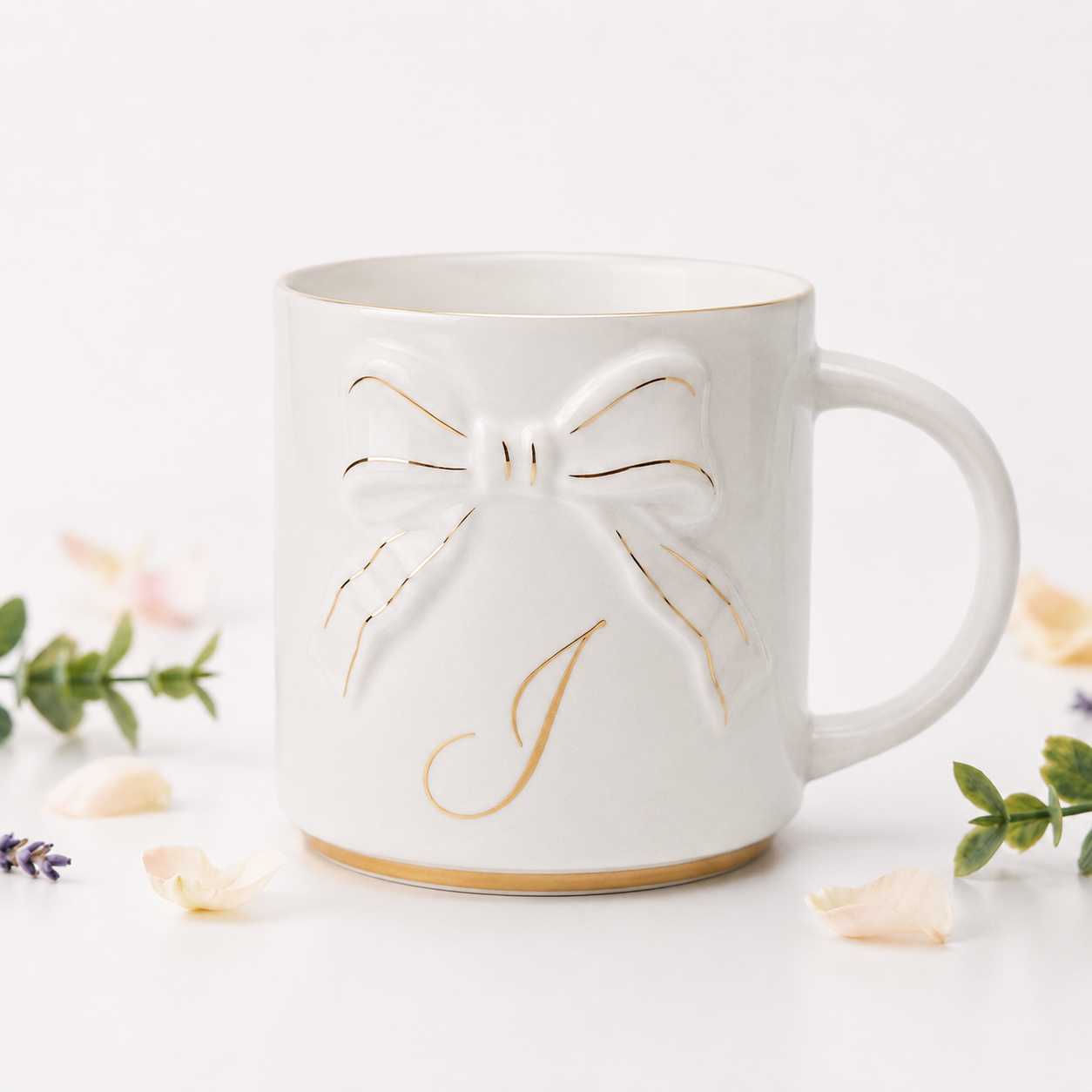 Double-sided Bow Mug