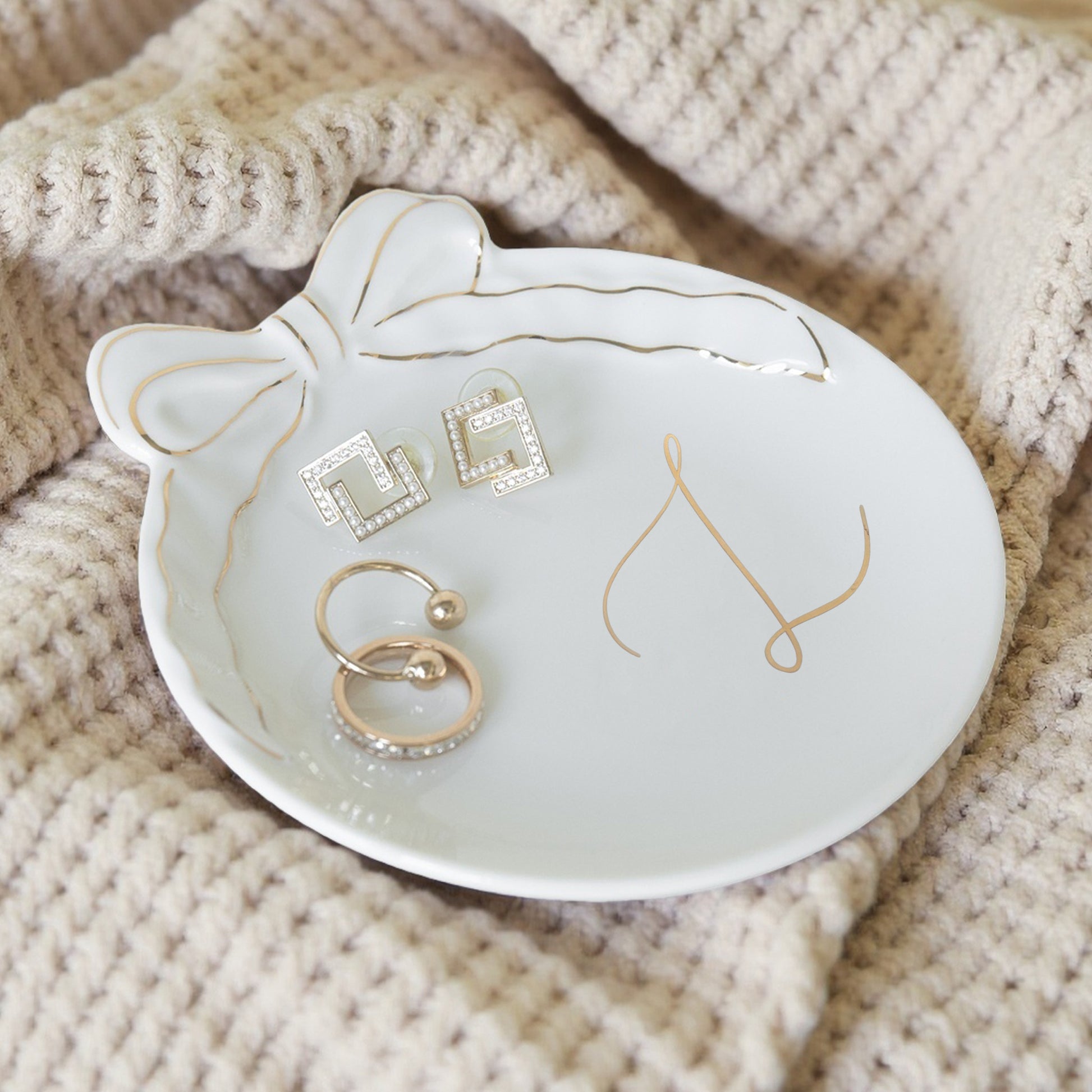 Bow Jewelry Tray