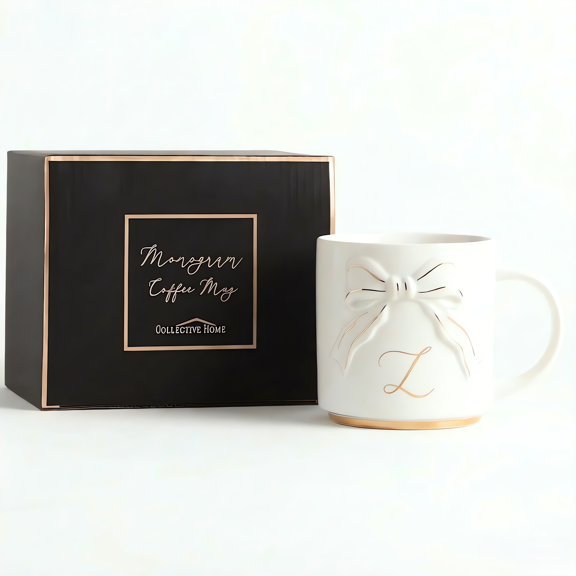 Double-sided Bow Mug