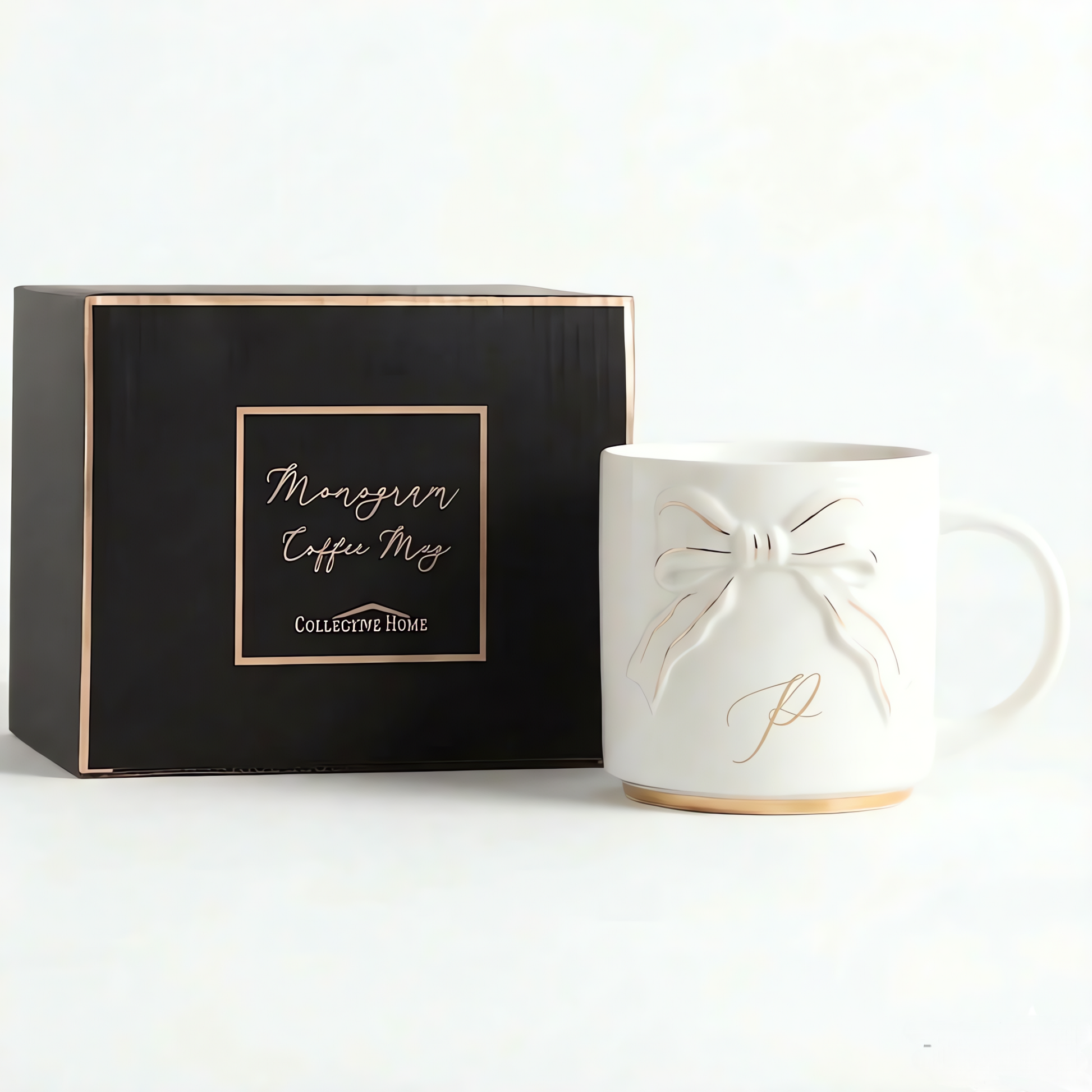 Double-sided Bow Mug