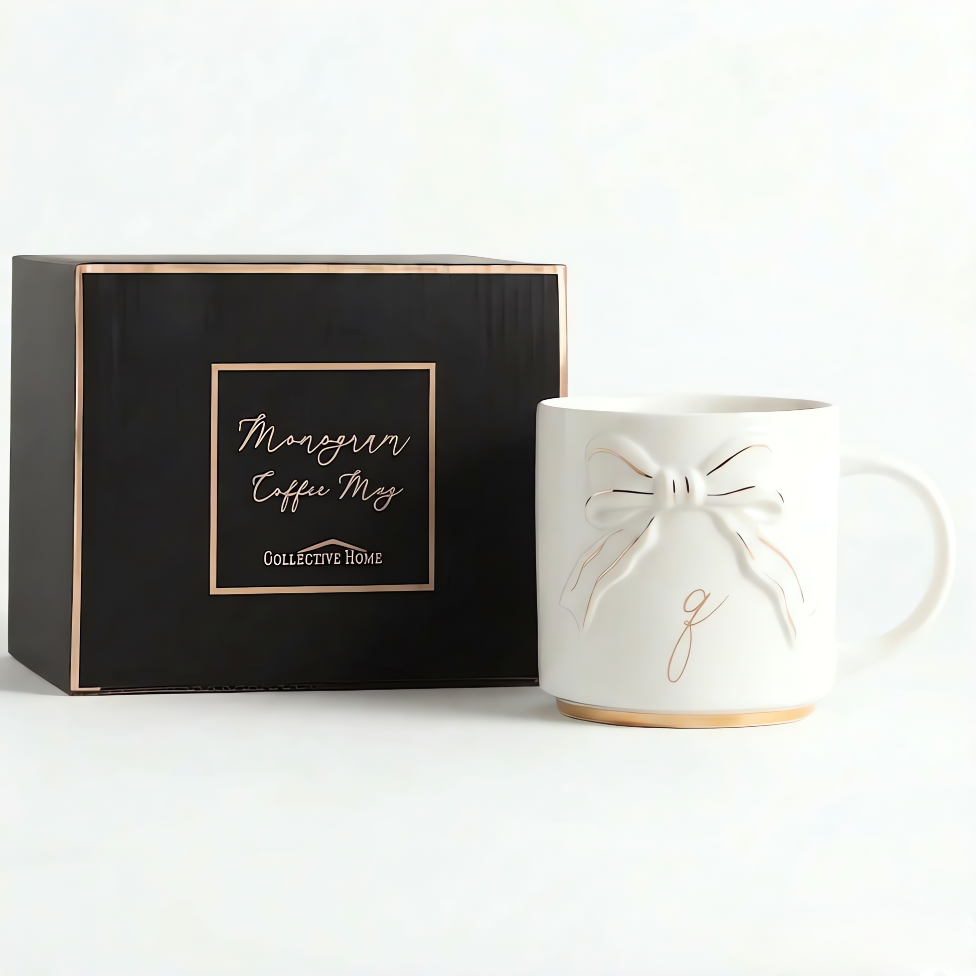 Double-sided Bow Mug