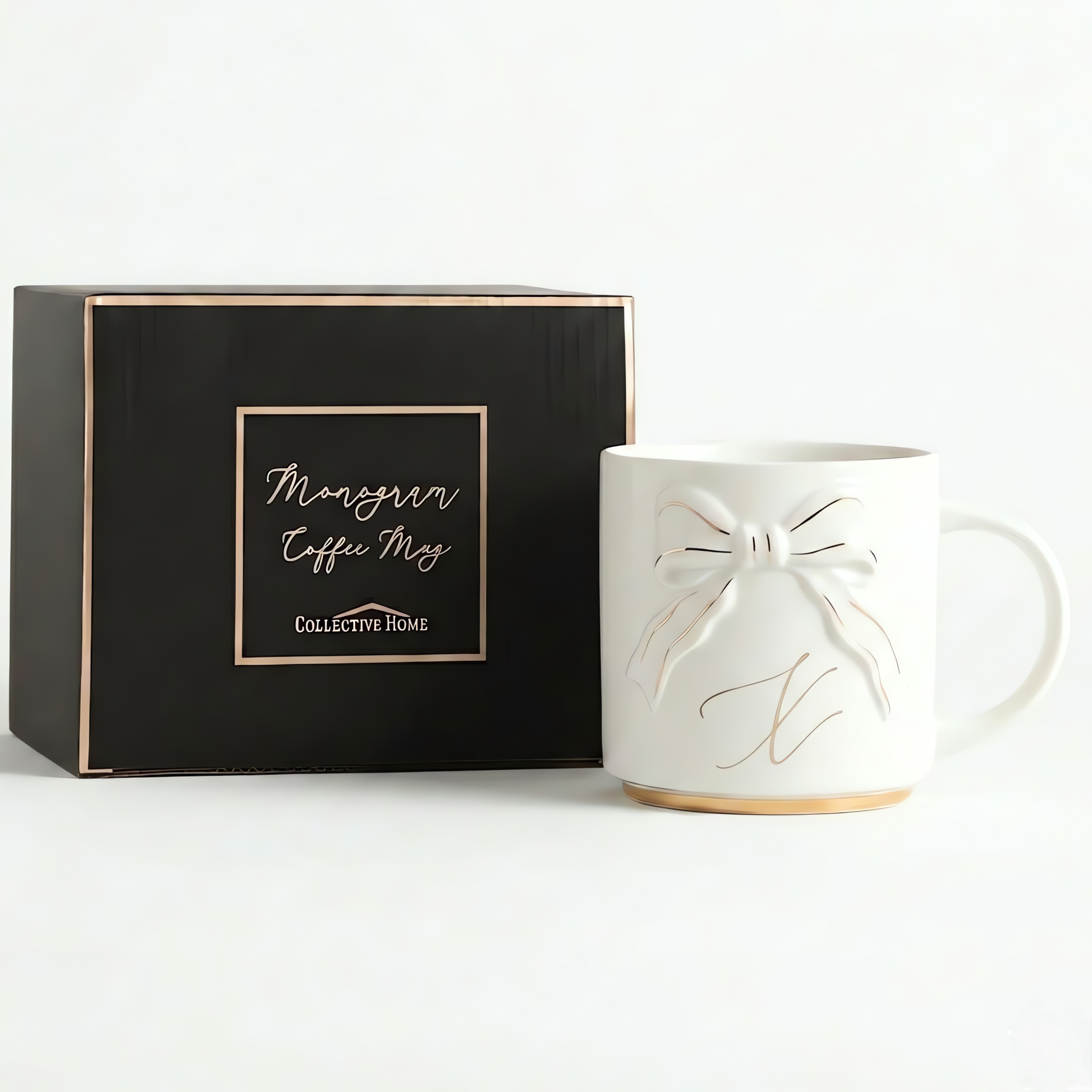 Double-sided Bow Mug