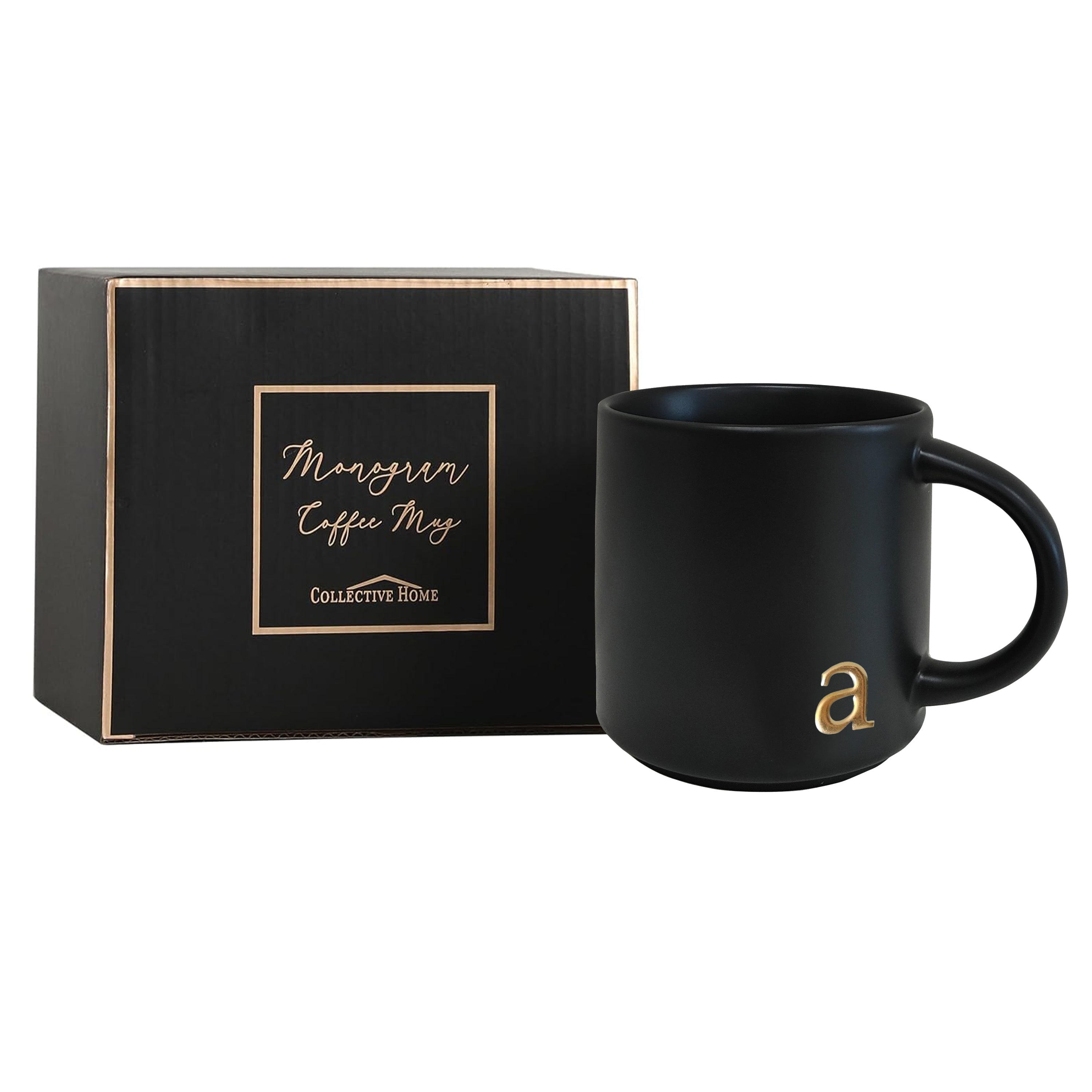 Black Ceramic Mug