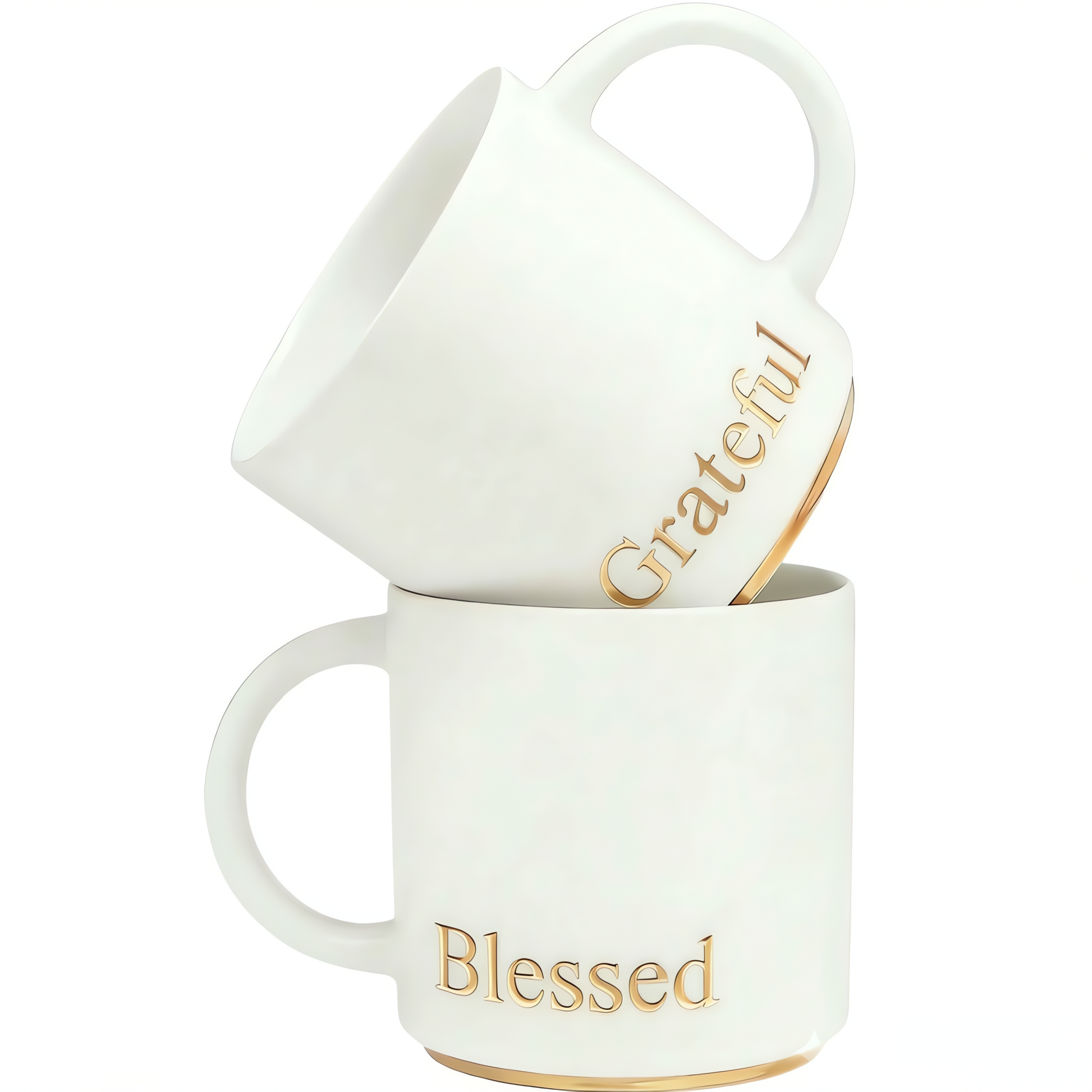 Blessed and Grateful Mug Set