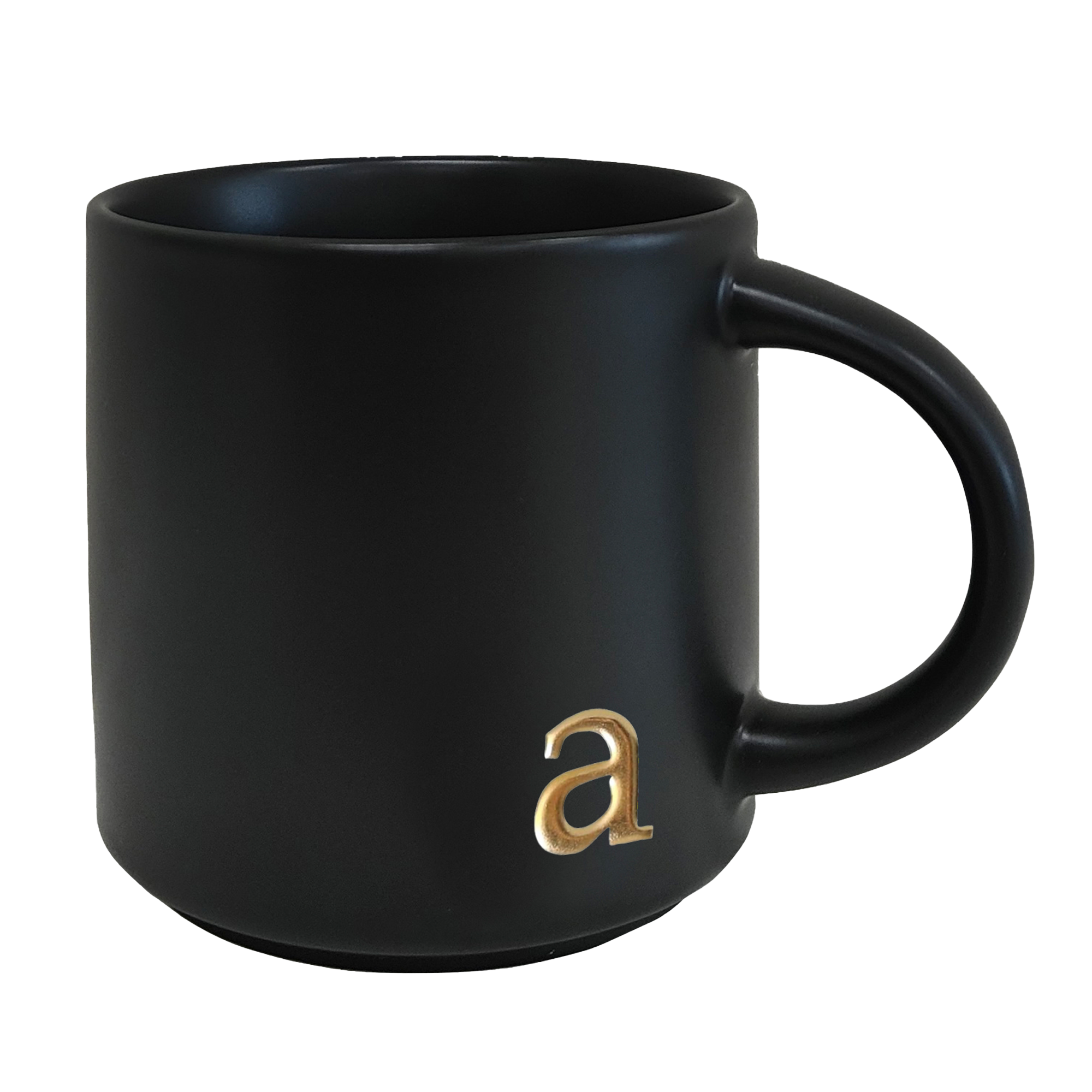 Black Ceramic Mug