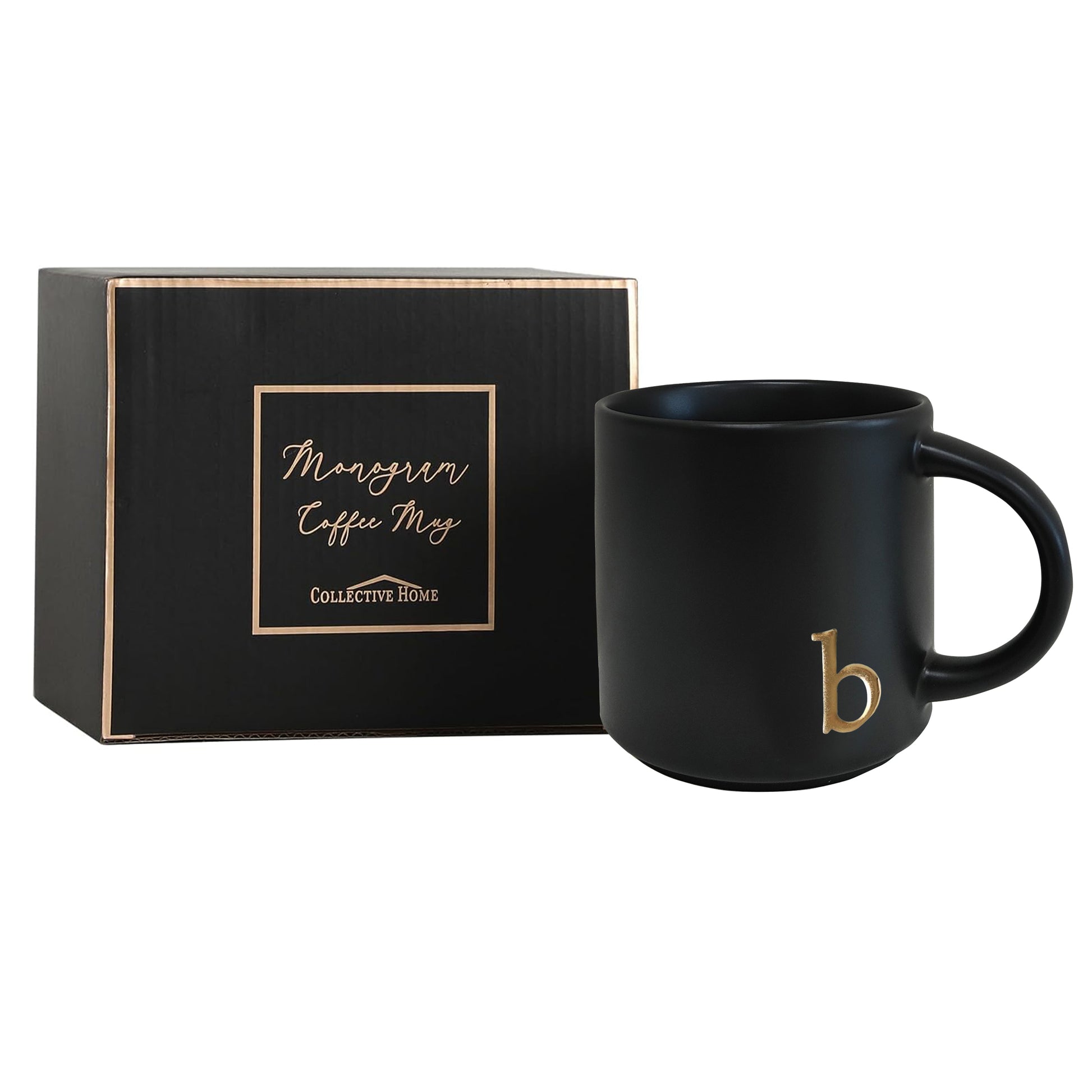Black Ceramic Mug