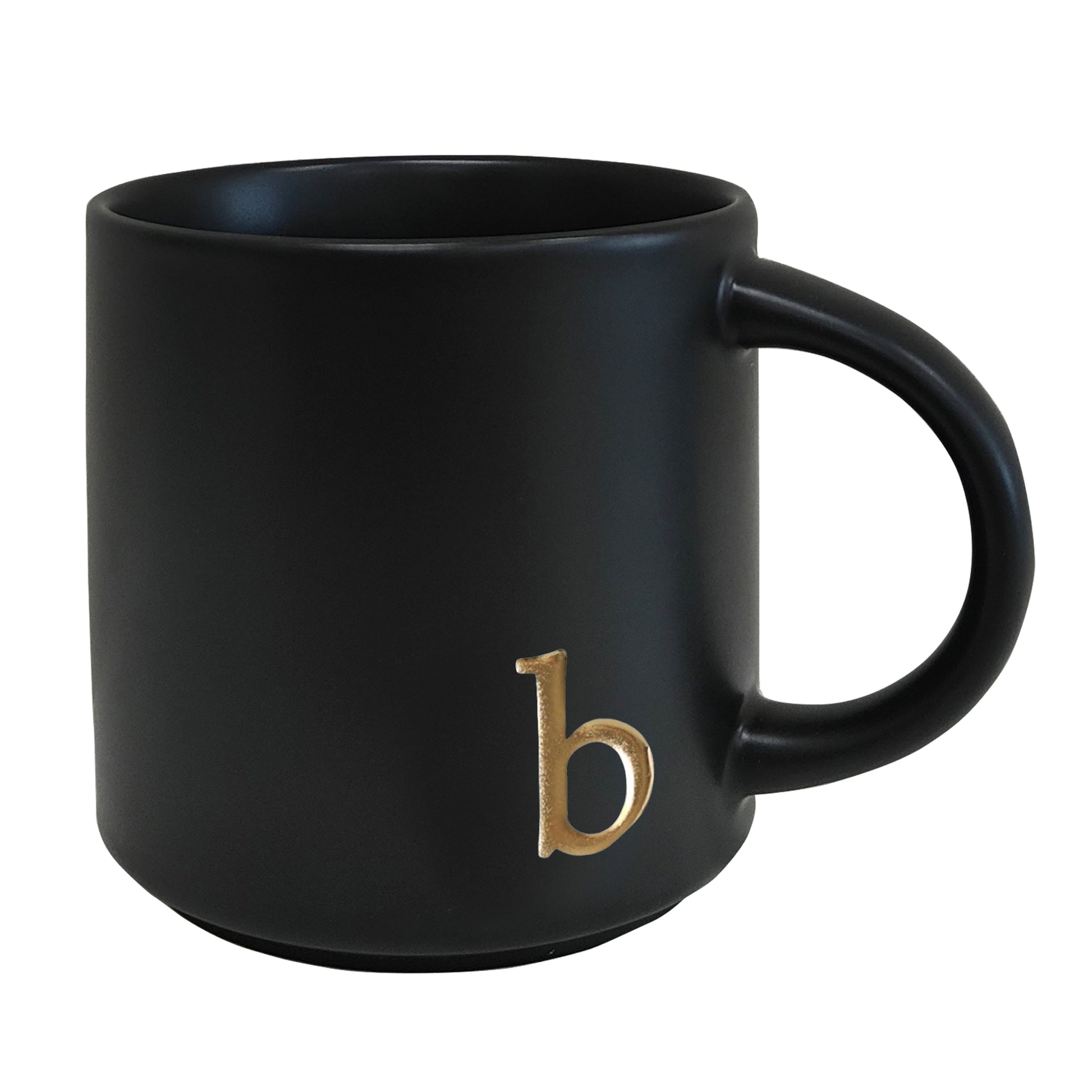 Black Ceramic Mug