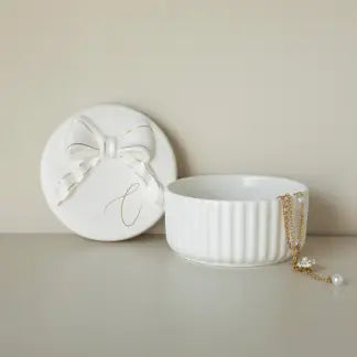 Bow Keepsake Jewelry Box