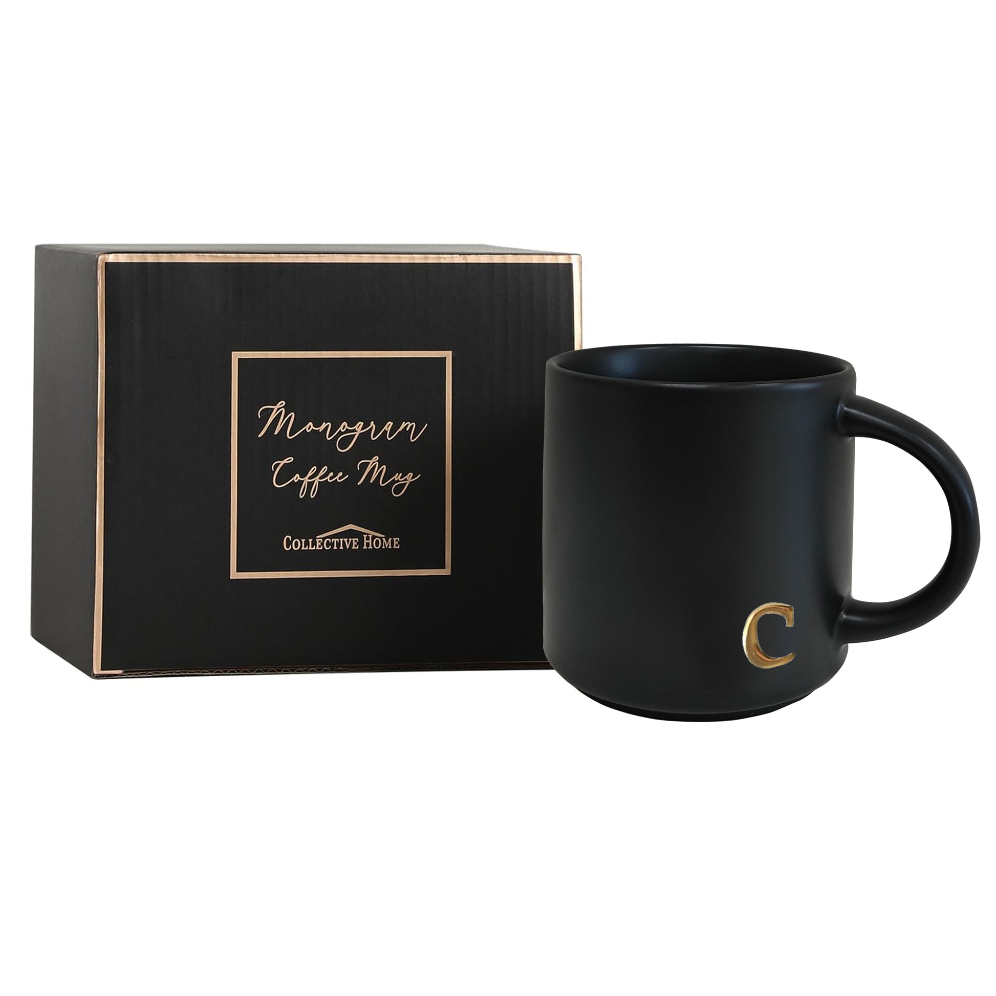 Black Ceramic Mug