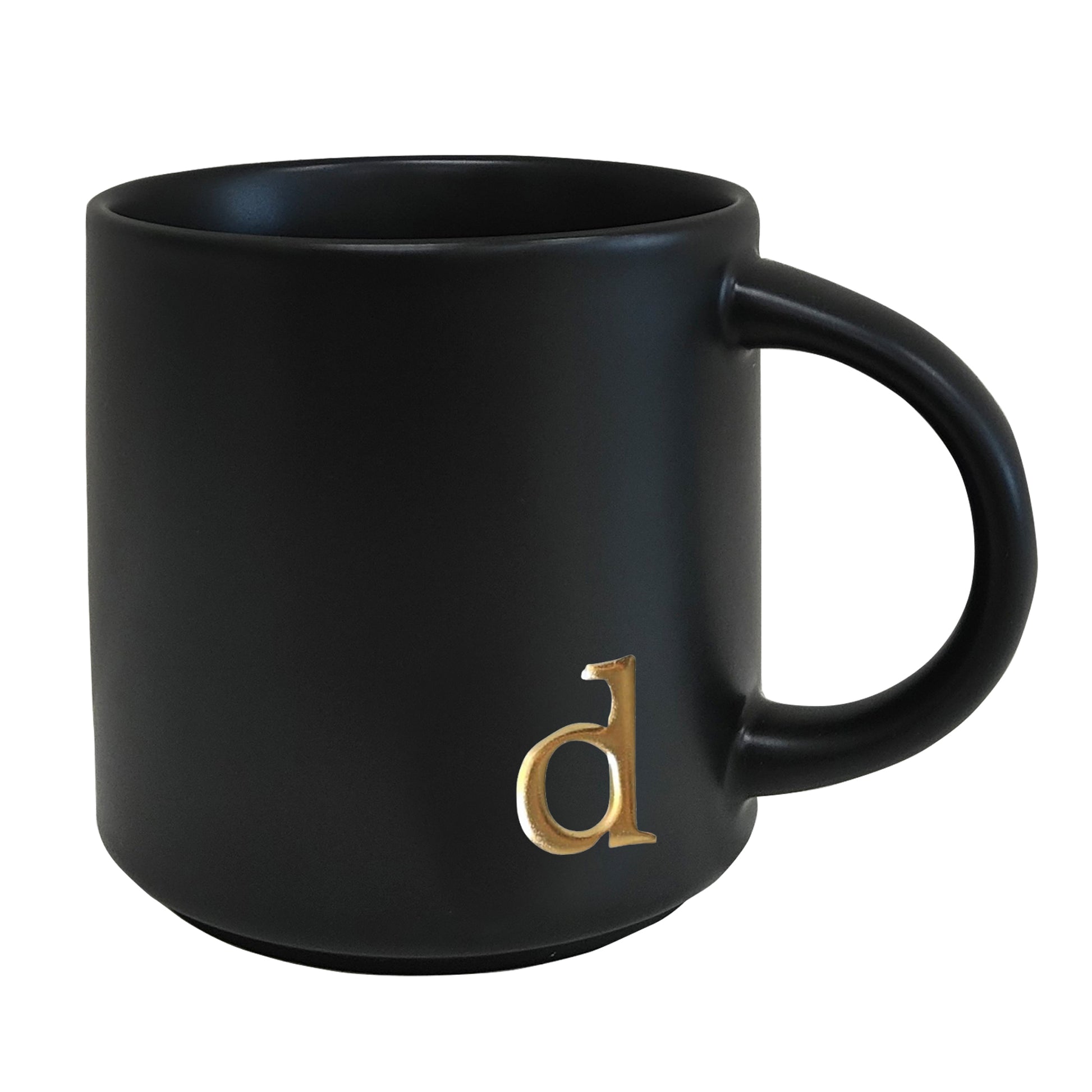 Black Ceramic Mug