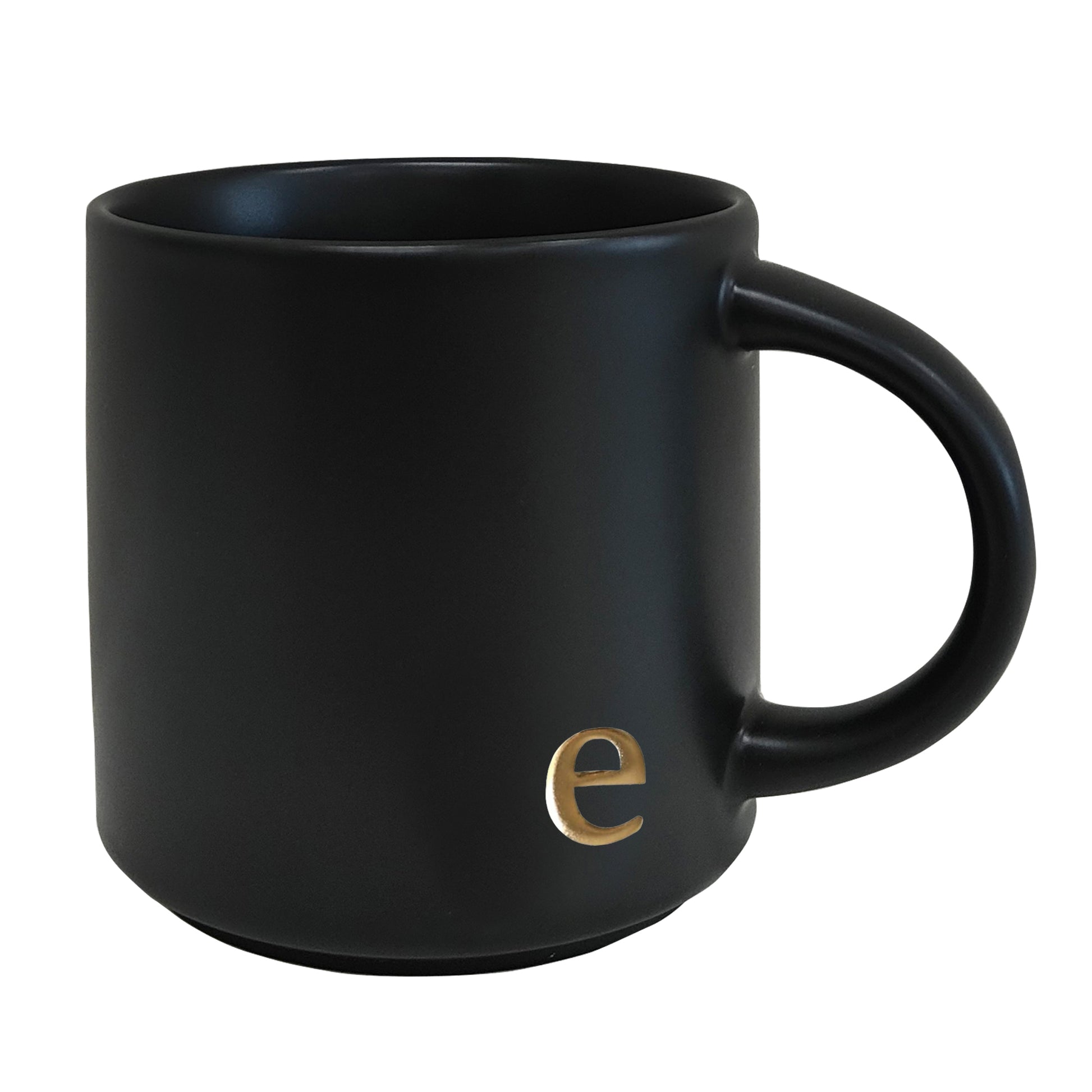 Black Ceramic Mug