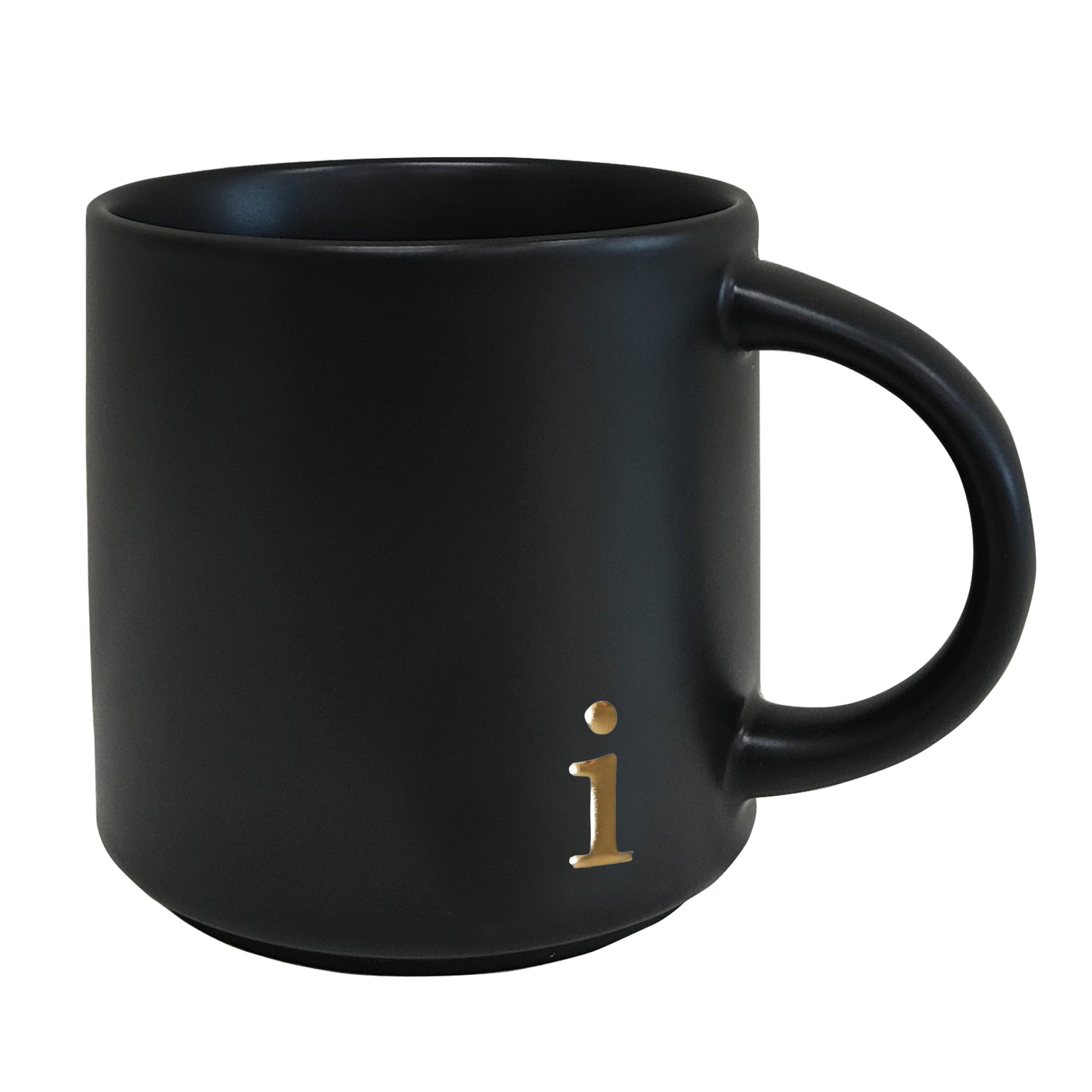Black Ceramic Mug