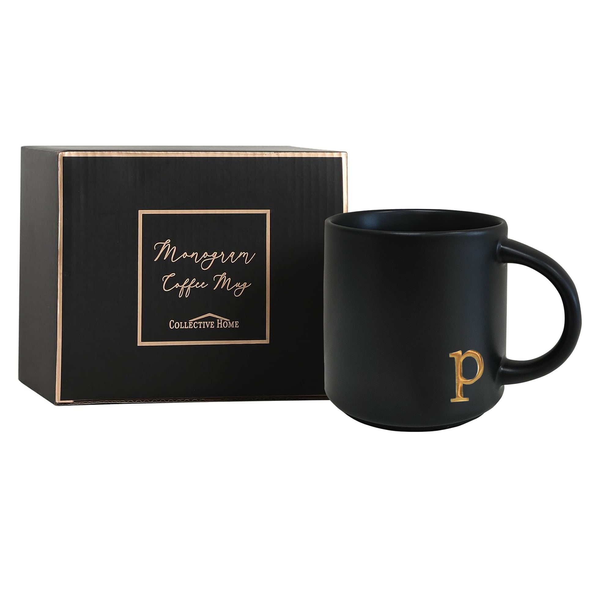 Black Ceramic Mug