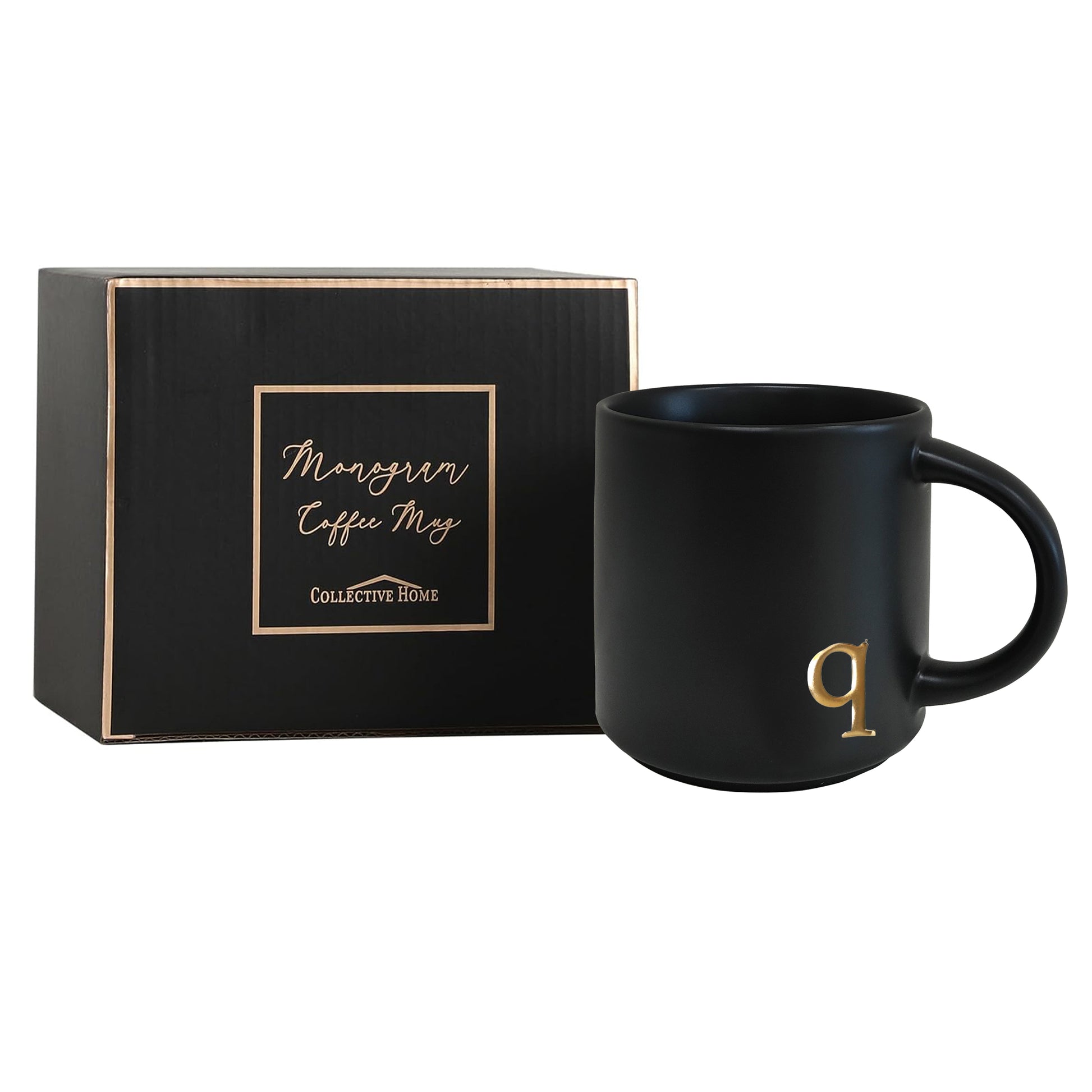 Black Ceramic Mug