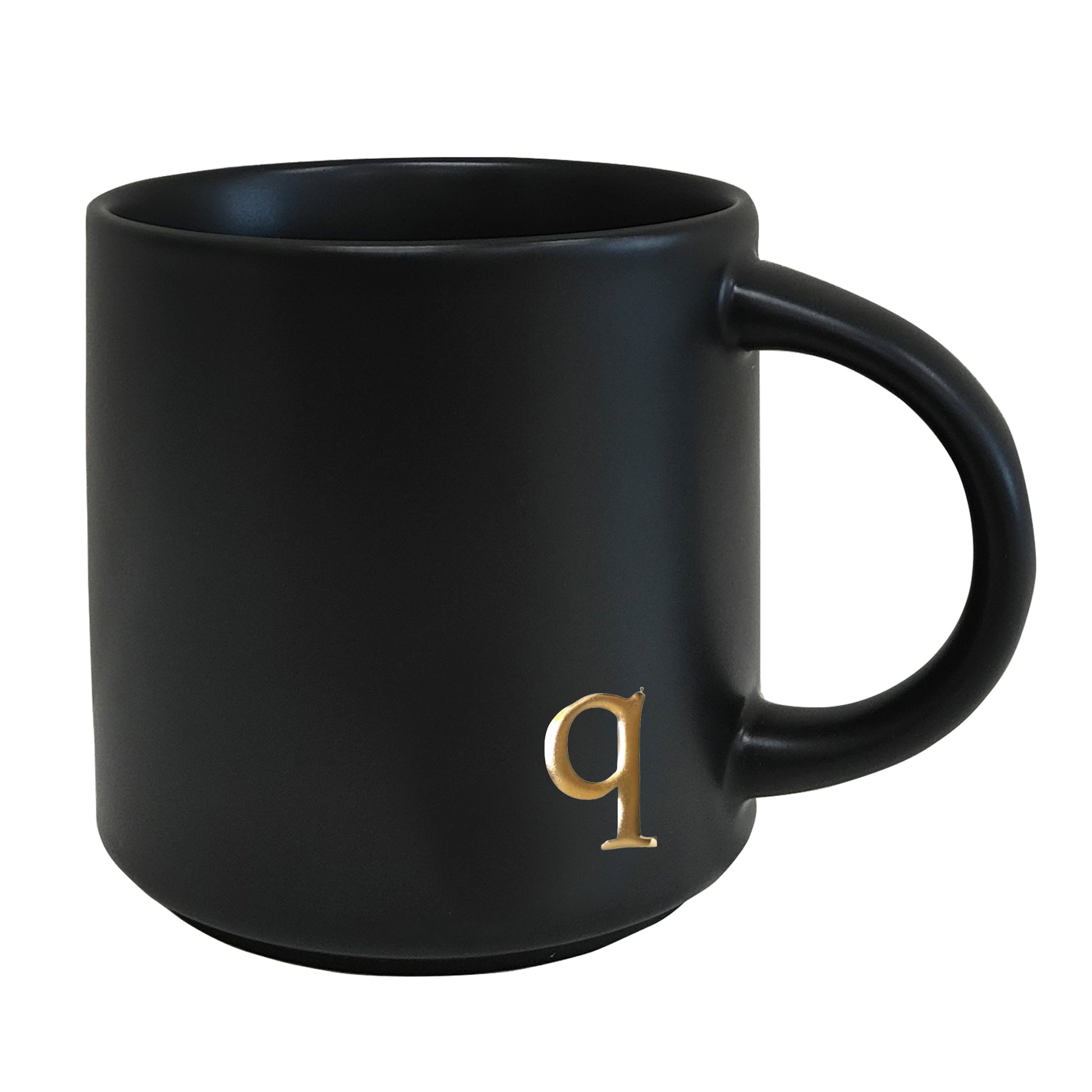 Black Ceramic Mug