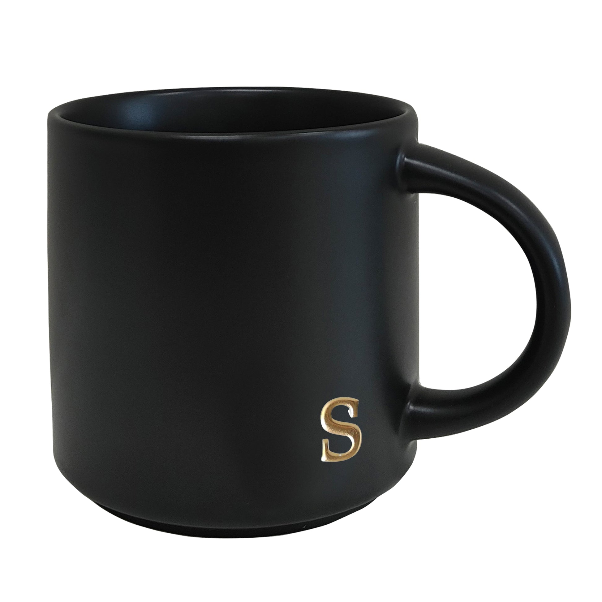Black Ceramic Mug