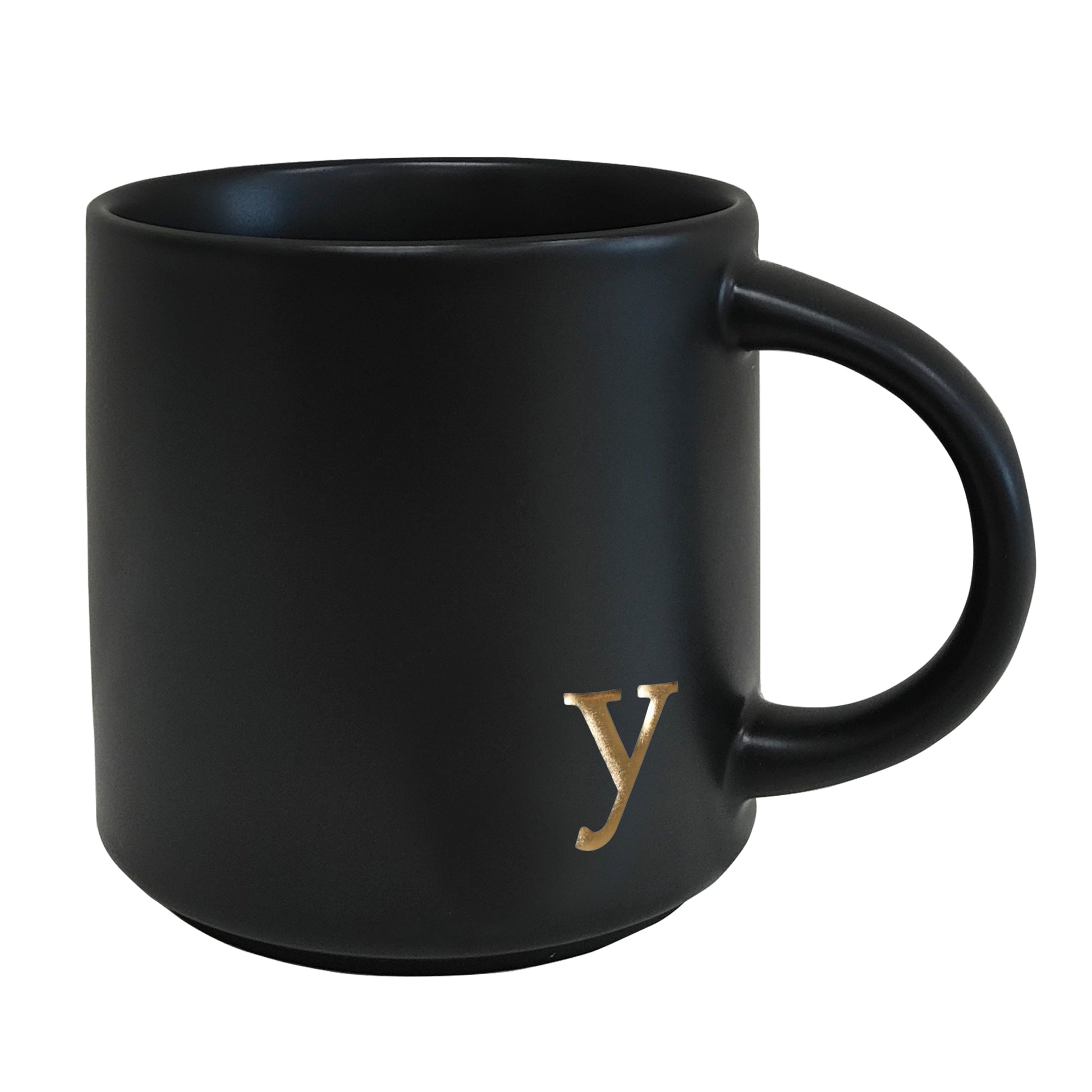 Black Ceramic Mug